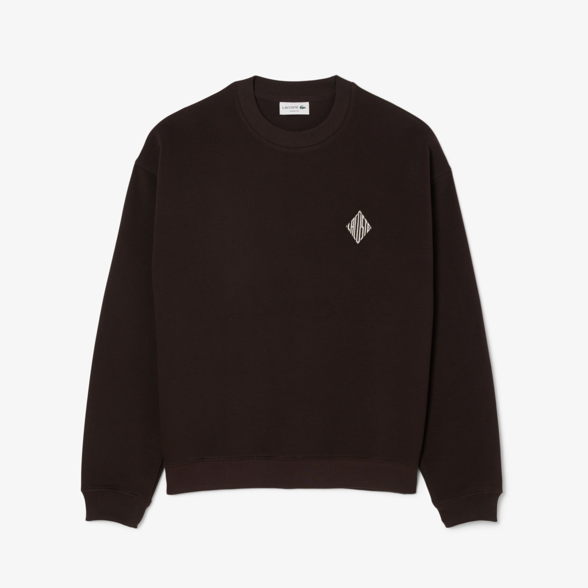 Εικόνα της Ανδρικό Double Face Piqué Badge Φούτερ 