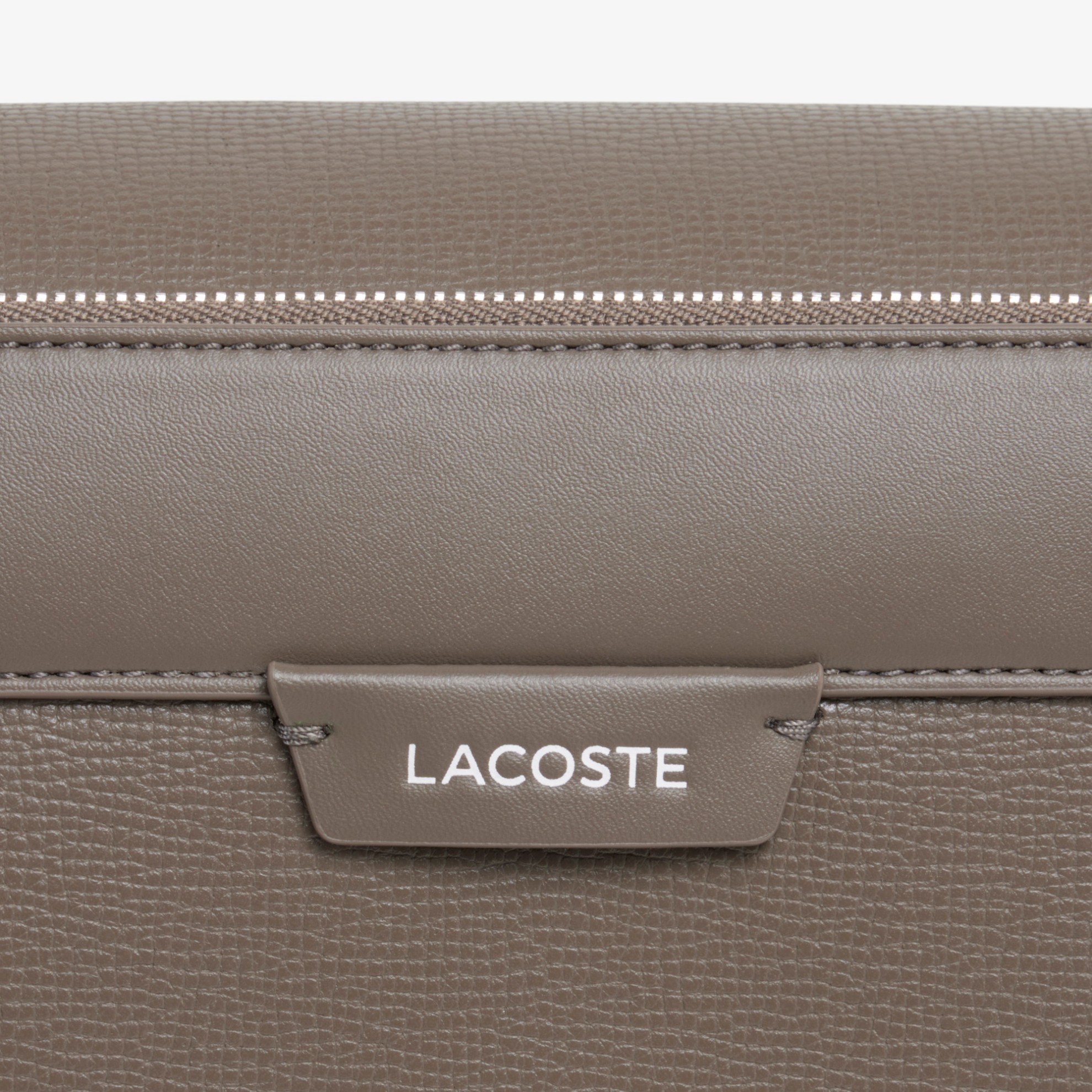 Εικόνα της Ossian Flap Close Leather Τσάντα Satchel