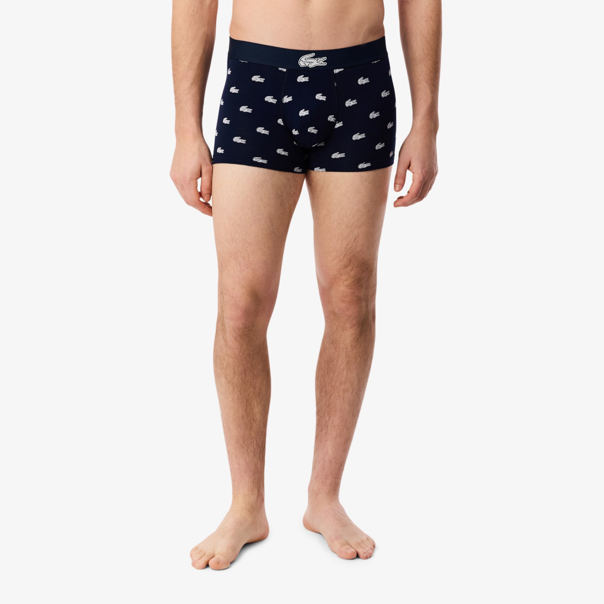 Εικόνα της Ανδρικά 3-Pack Crocodile Print Trunks