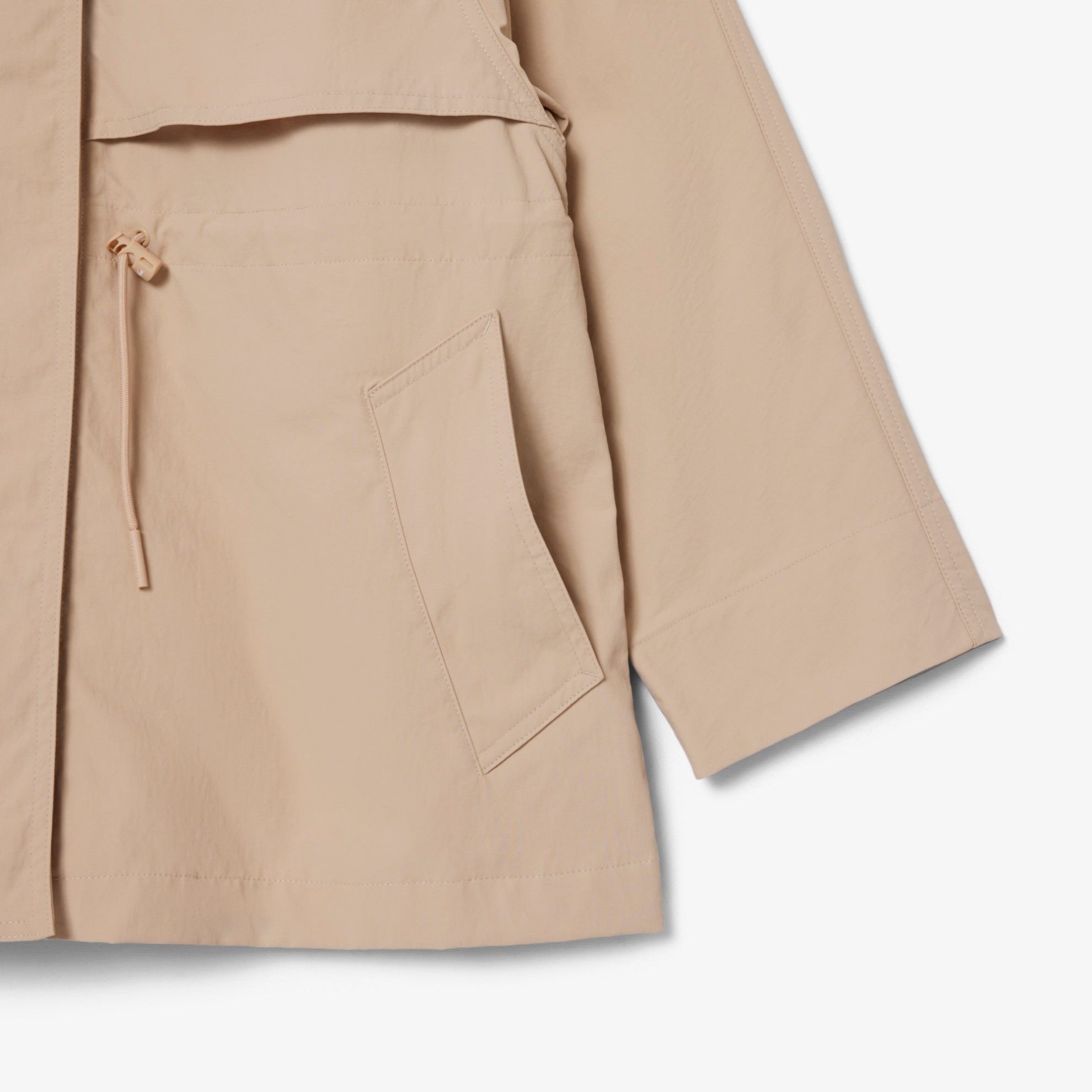 Εικόνα της Γυναικείο Mid Length Αδιάβροχο Oversized Παρκά