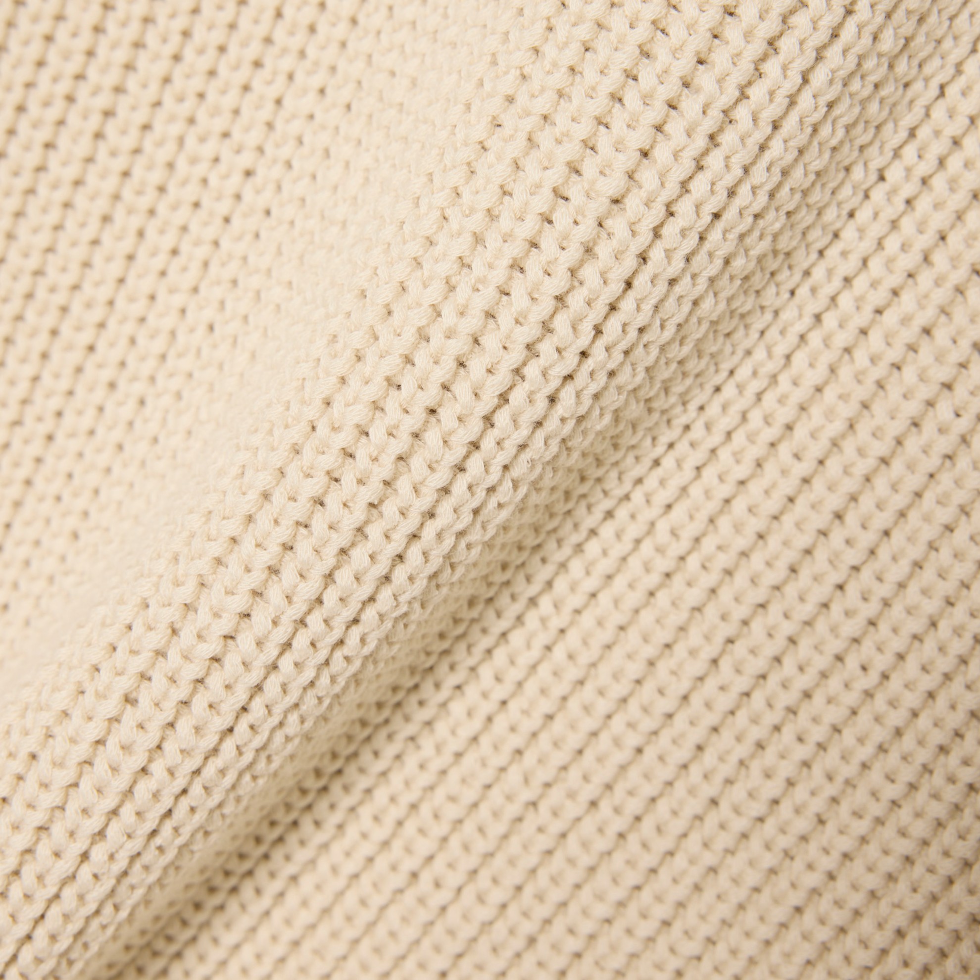 Εικόνα της Ανδρικό Badge Accent Pearl Rib Polo Collar Πουλόβερ