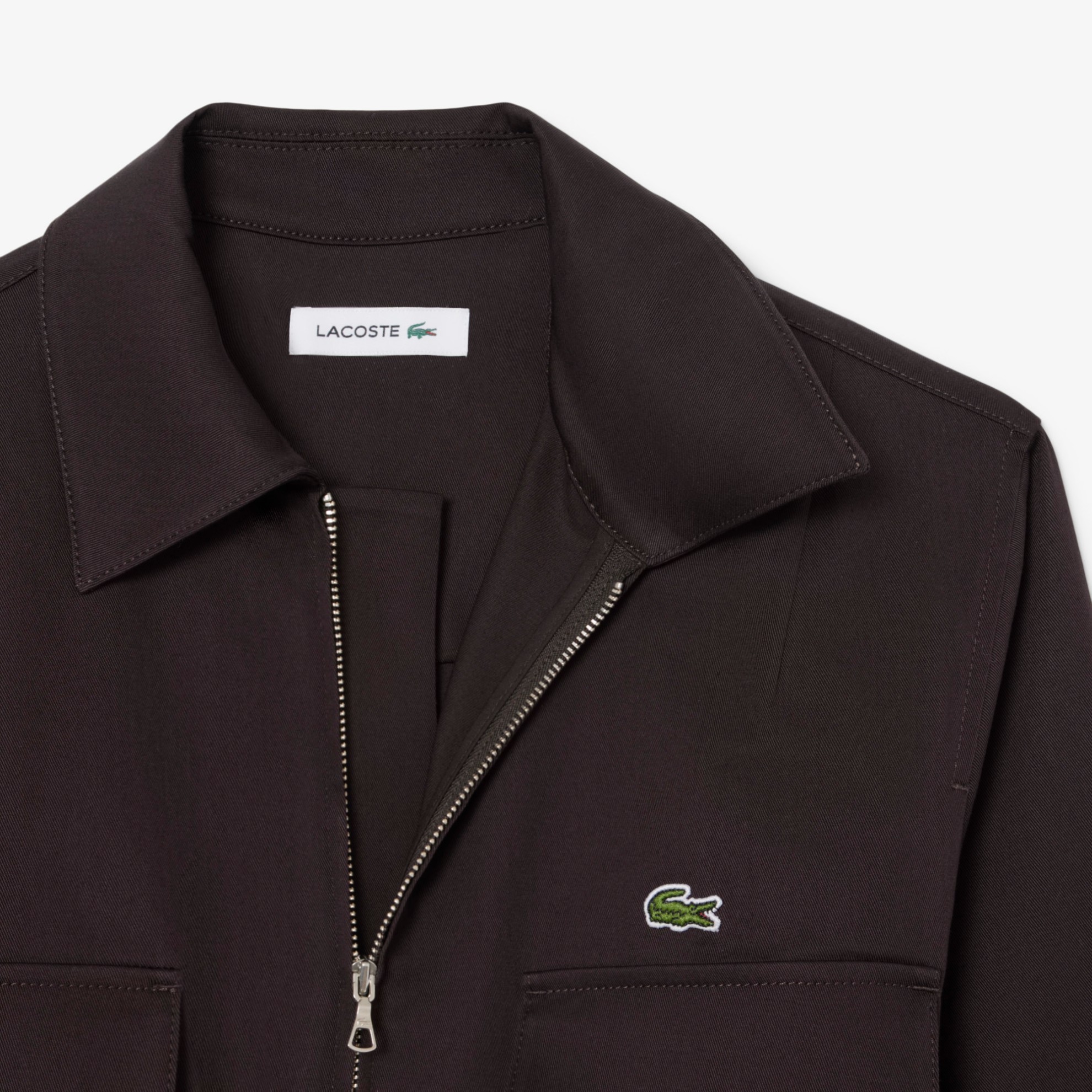 Εικόνα της Polo Collar Stretch Gabardine Playsuit