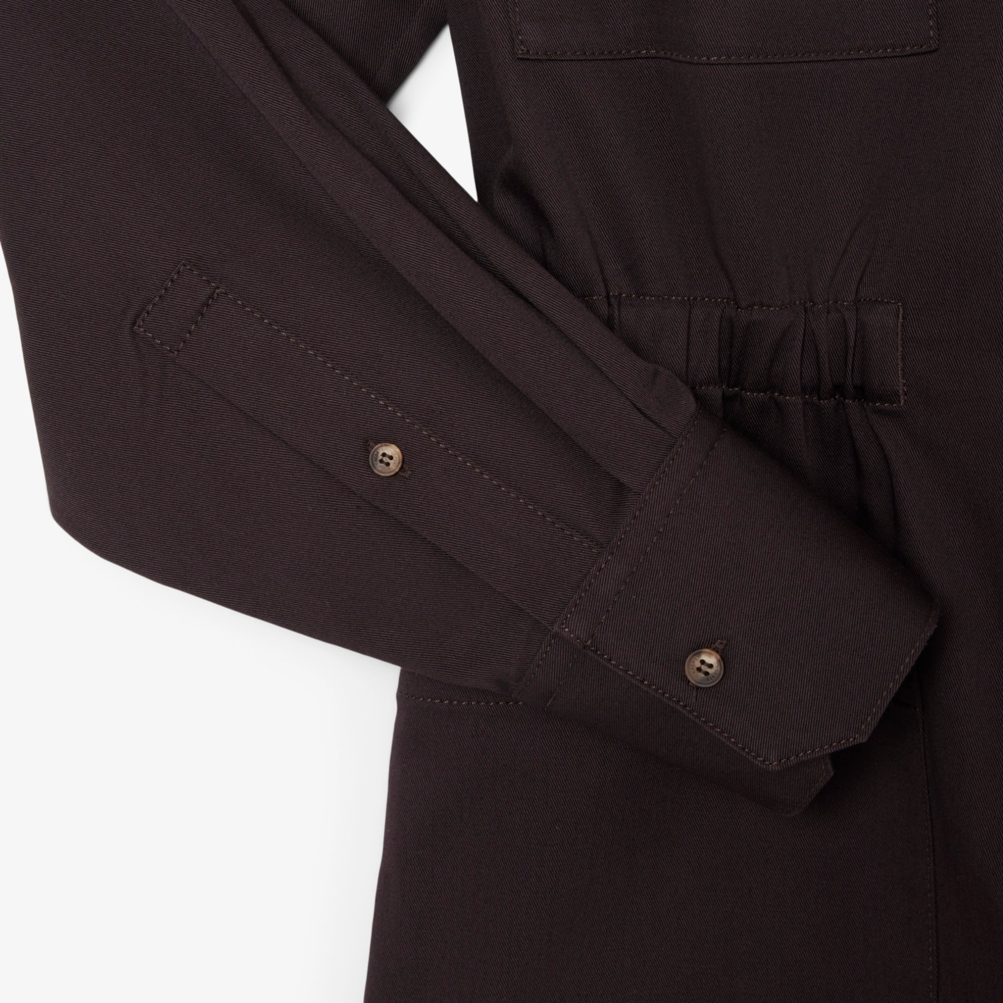 Εικόνα της Polo Collar Stretch Gabardine Playsuit