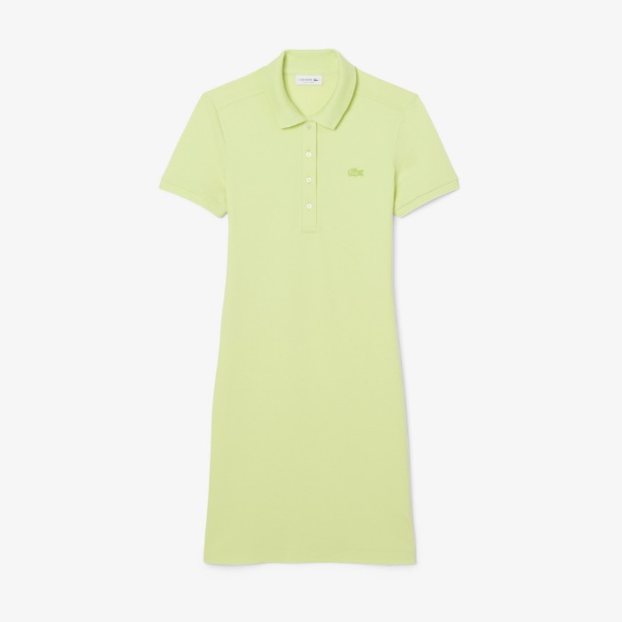 Εικόνα της Γυναικείο Stretch Cotton Piqué Polo Φόρεμα