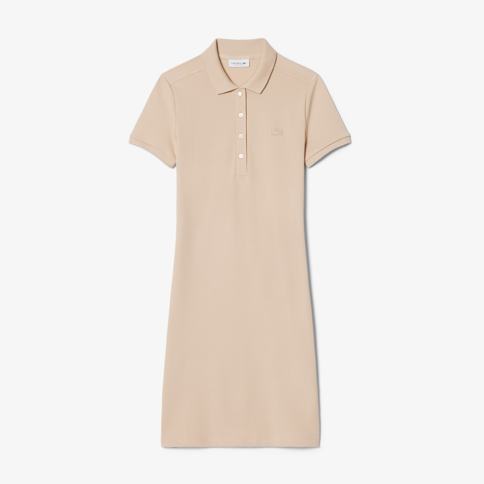 Εικόνα της Γυναικείο Stretch Cotton Piqué Polo Φόρεμα