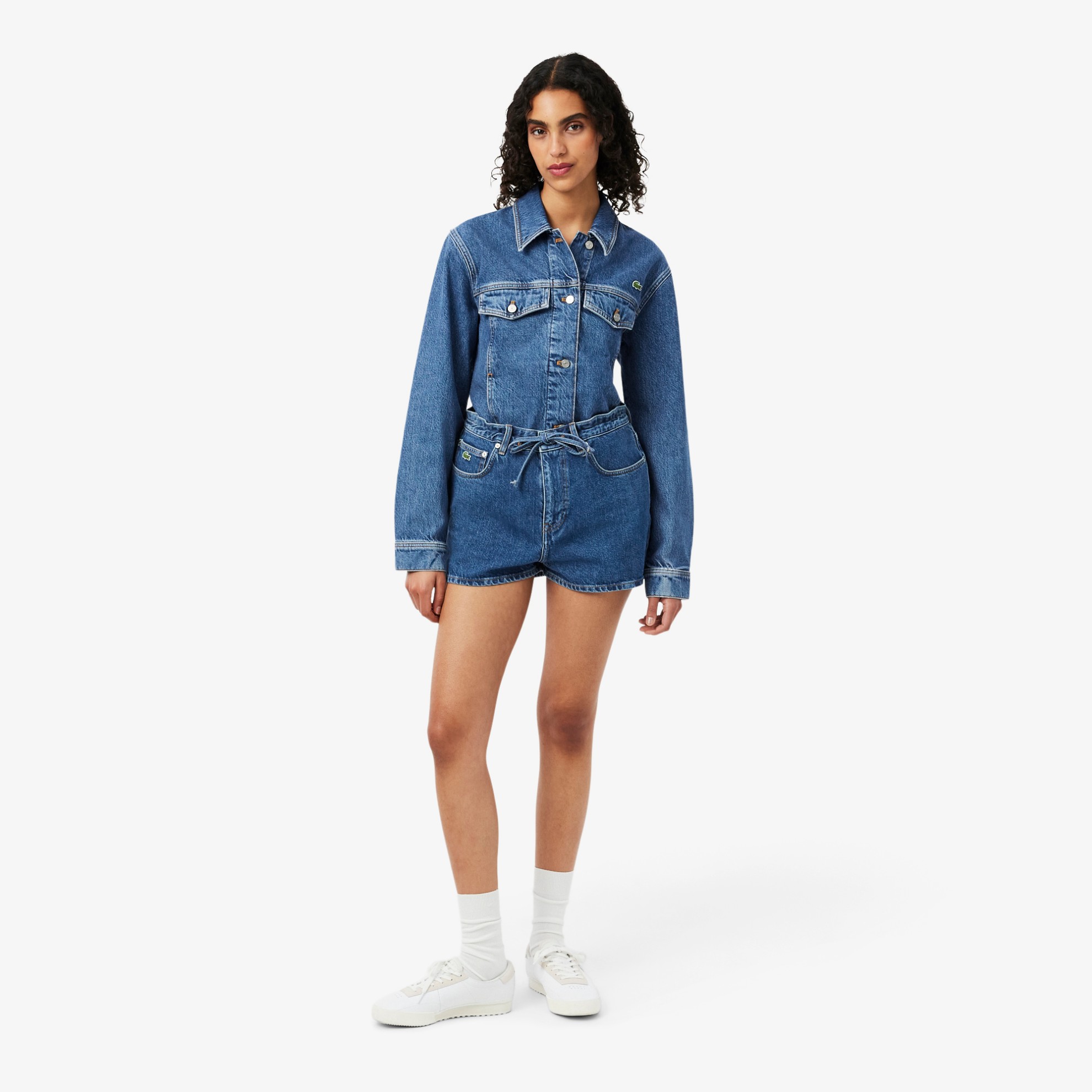 Εικόνα της Γυναικείο Βαμβακερό Denim Σορτς