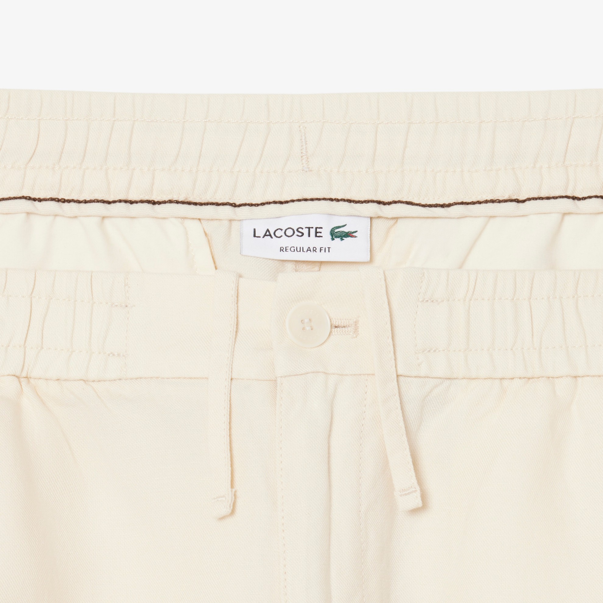 Εικόνα της Ανδρικό Linen Blend Twill Σορτς Regular Fit