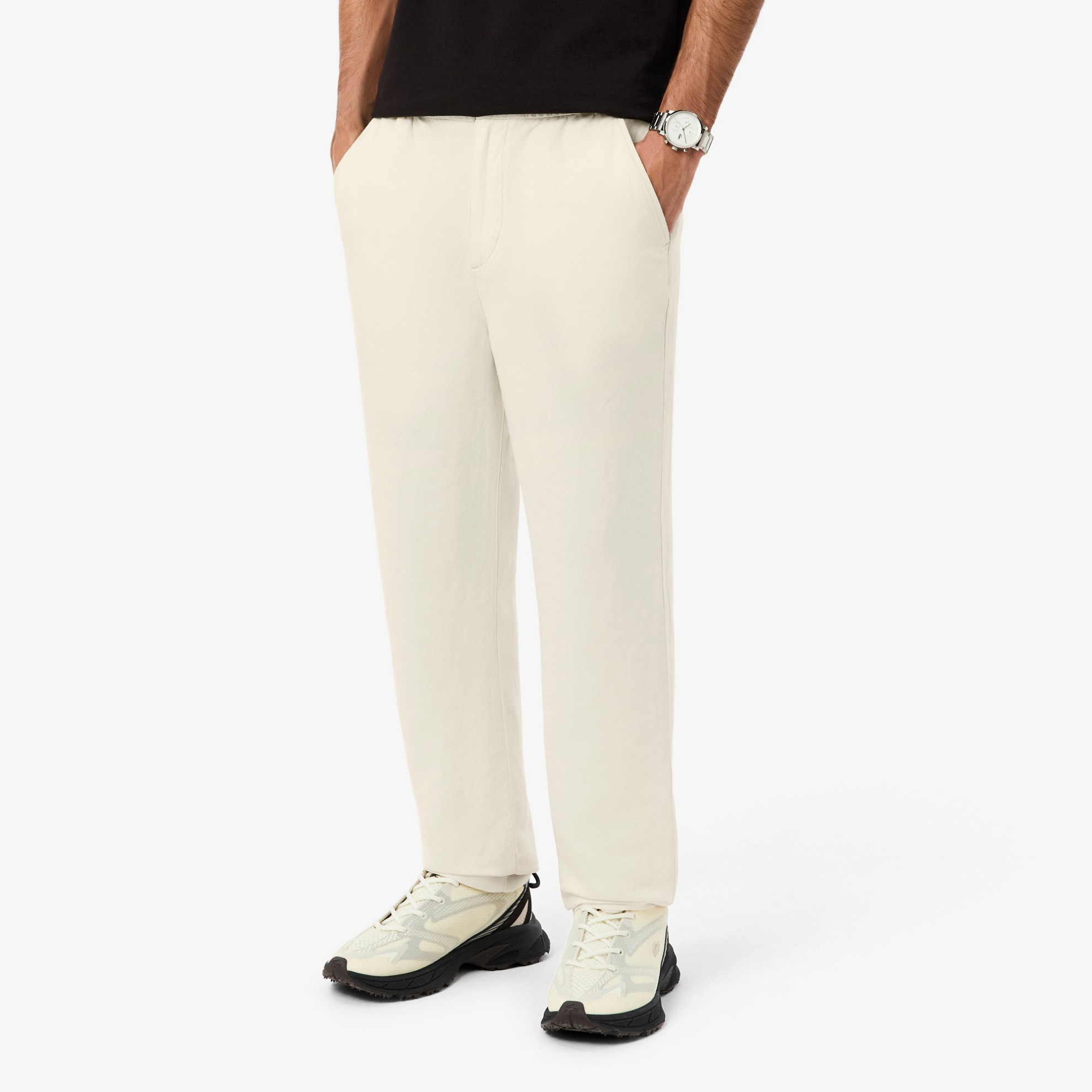 Εικόνα της Ανδρικό Linen Chino Παντελόνι Regular Fit