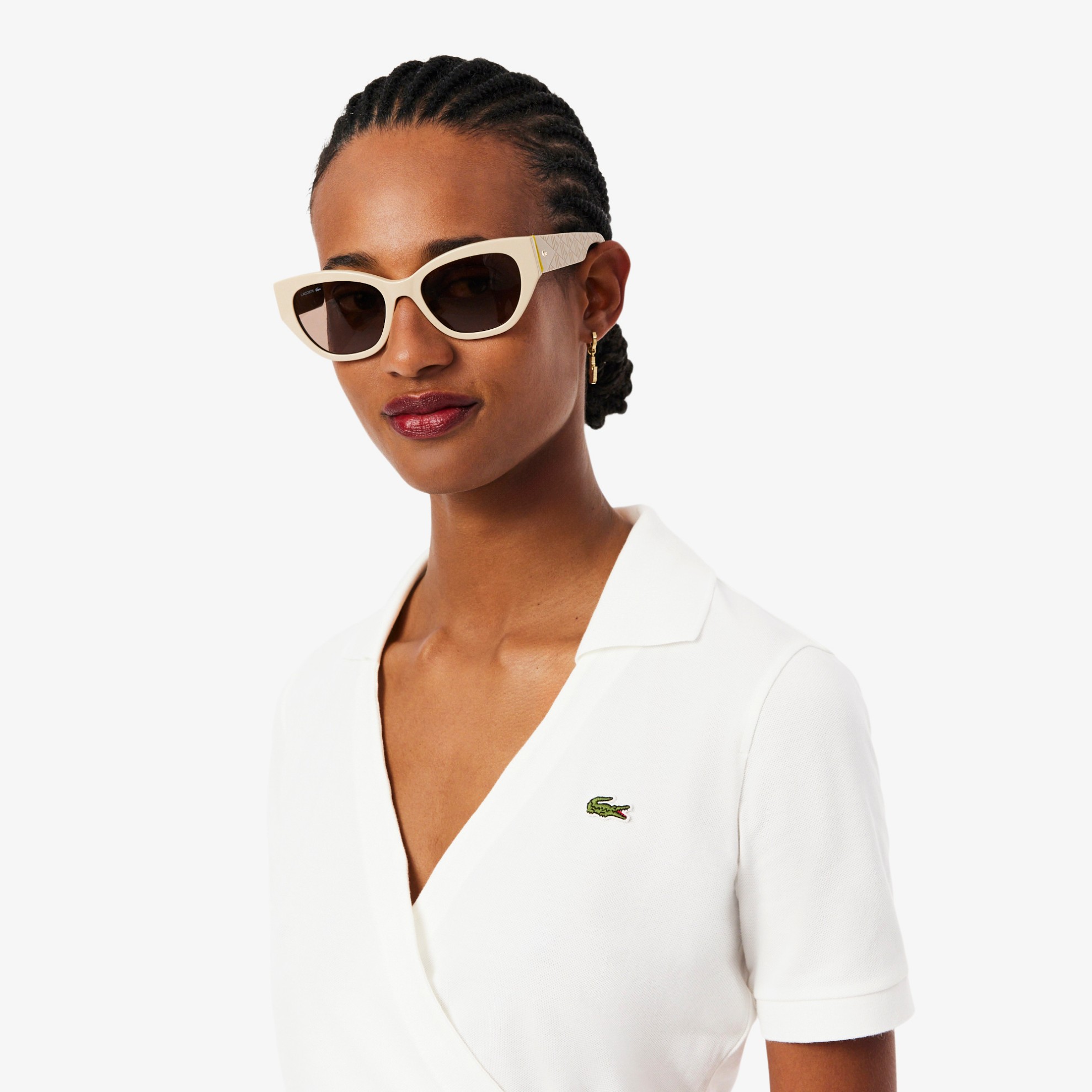 Εικόνα της Stretch Mini Piqué Wrap Polo Μπλούζα