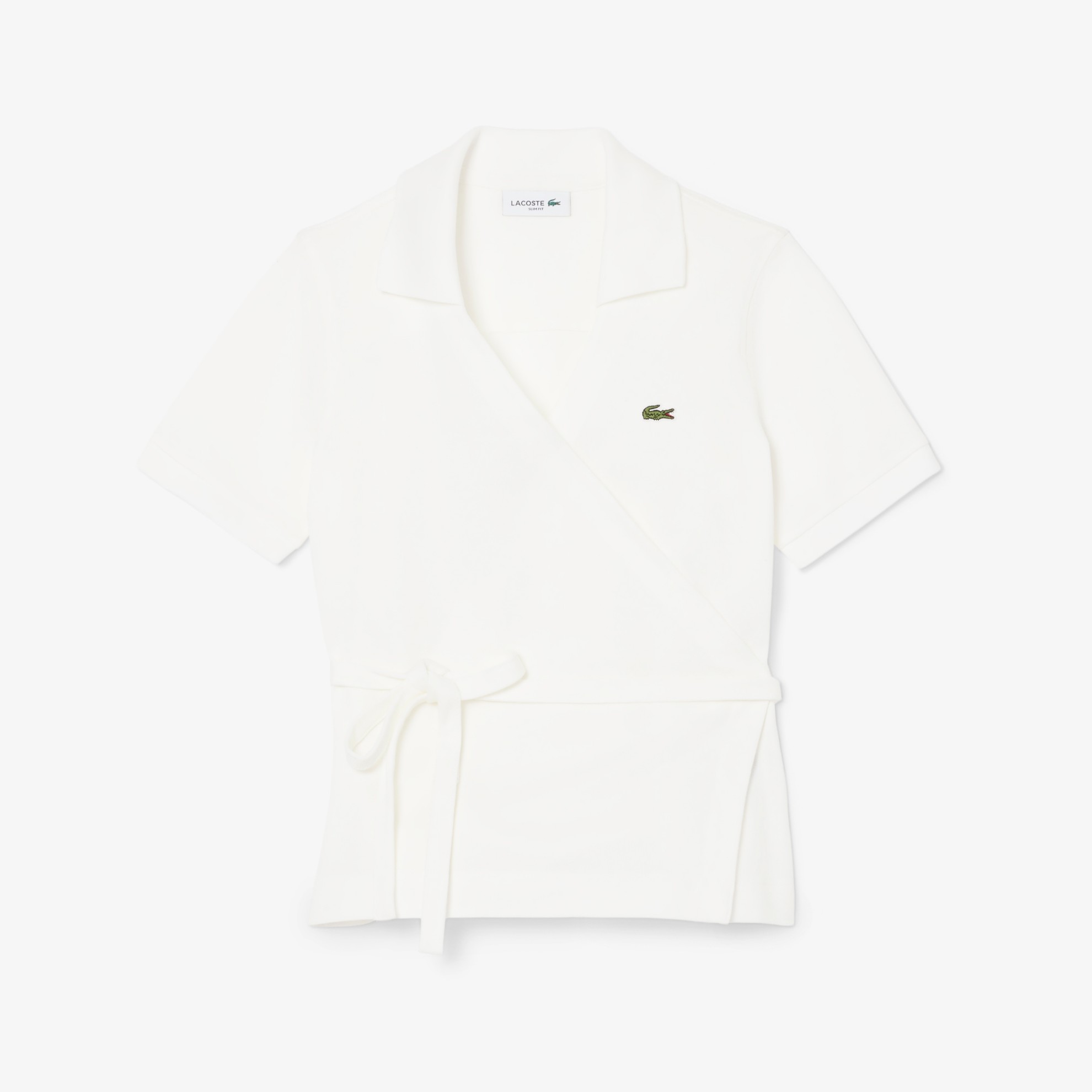 Εικόνα της Stretch Mini Piqué Wrap Polo Μπλούζα