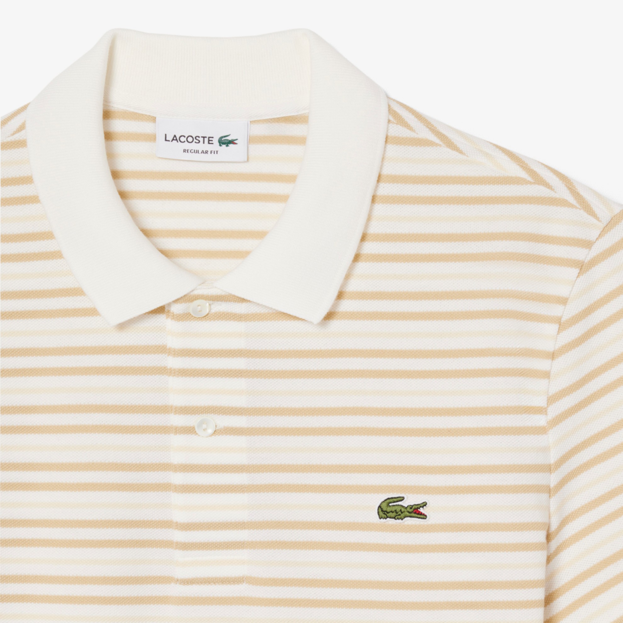 Εικόνα της Ανδρική Petit Piqué Ριγέ Polo Μπλούζα Classic Fit 