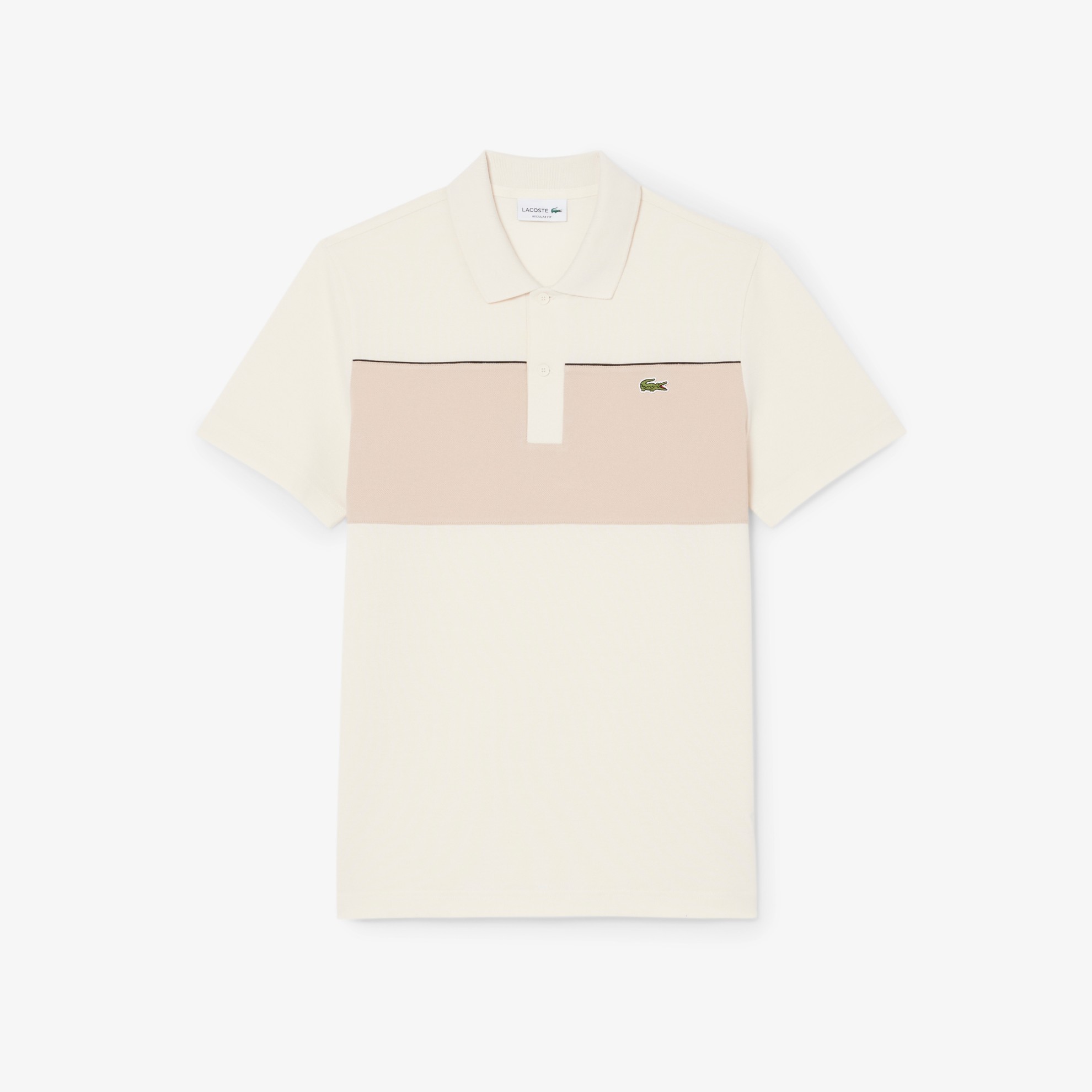 Εικόνα της Colorblock Piqué Polo Μπλούζα Regular Fit 