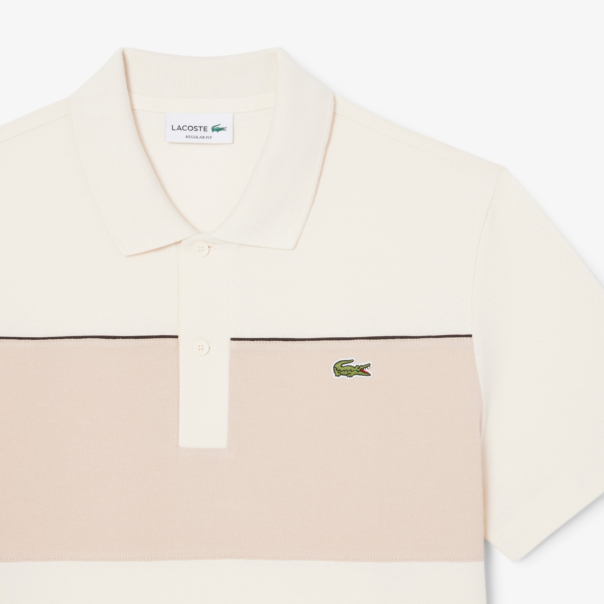 Εικόνα της Colorblock Piqué Polo Μπλούζα Regular Fit 