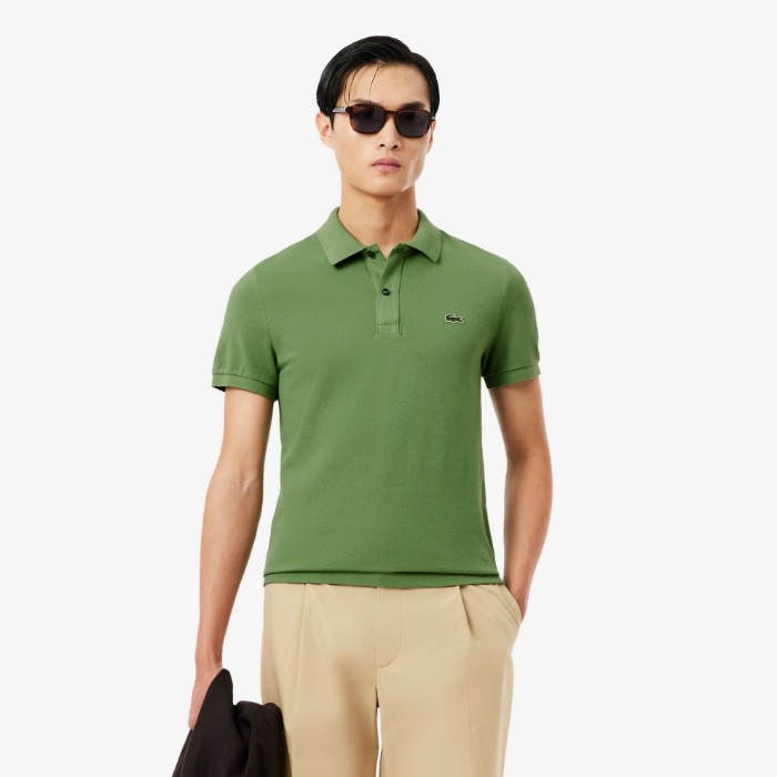 Εικόνα της Ανδρική Polo Μπλούζα Petit Pique Slim Fit