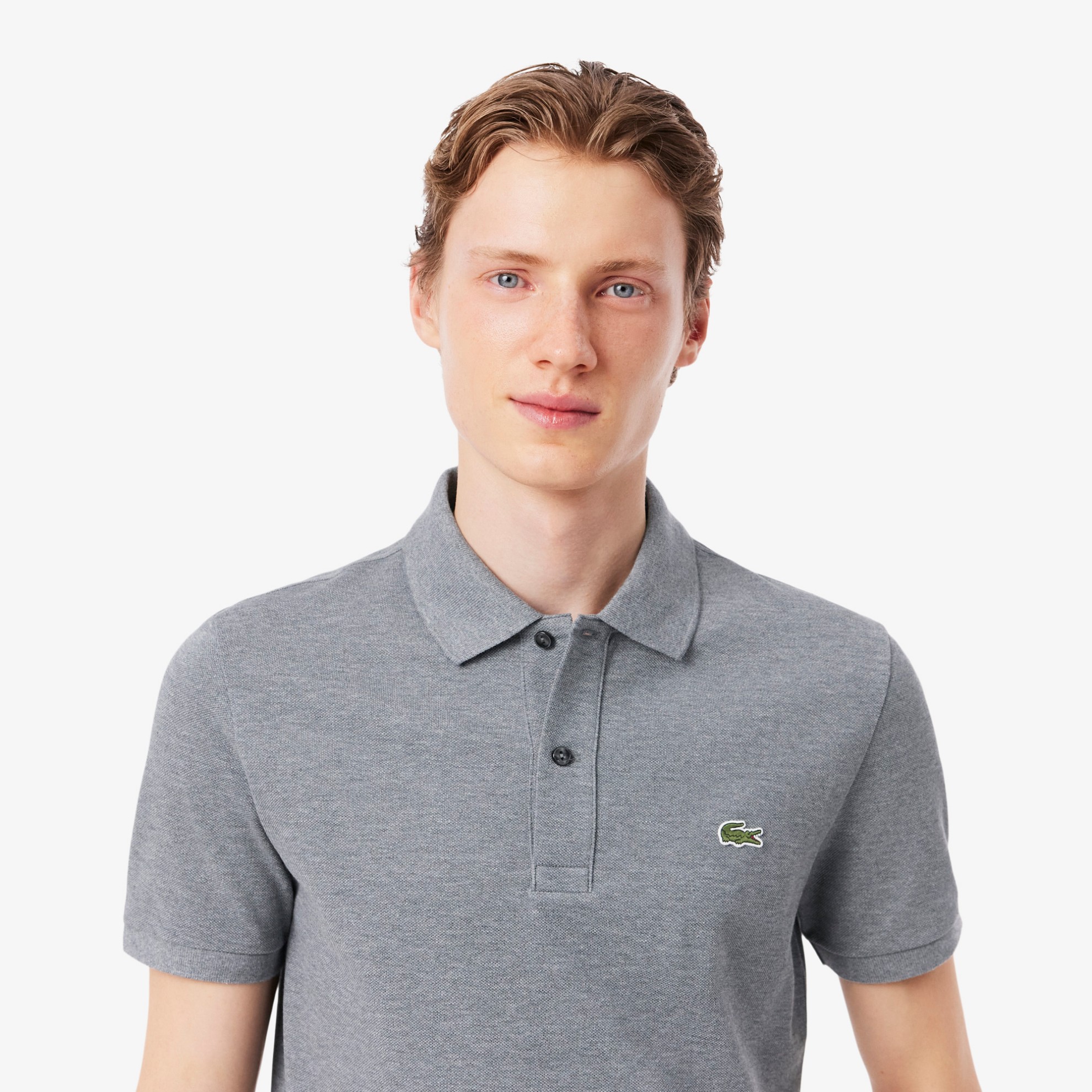 Εικόνα της Ανδρική Polo Μπλούζα Petit Pique Slim Fit