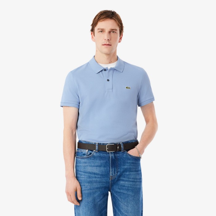 Εικόνα της Ανδρική Polo Μπλούζα Petit Pique Slim Fit