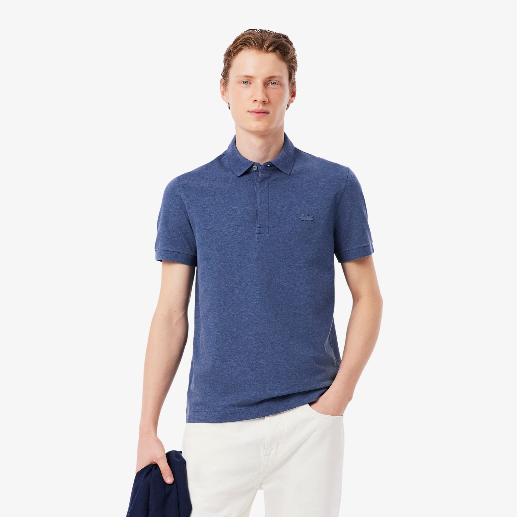 Εικόνα της Smart Paris Polo Μπλούζα Stretch Cotton Piqué  