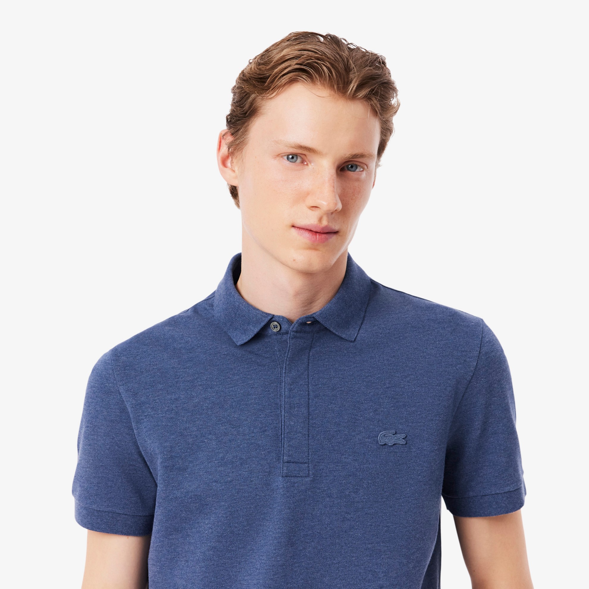 Εικόνα της Smart Paris Polo Μπλούζα Stretch Cotton Piqué  