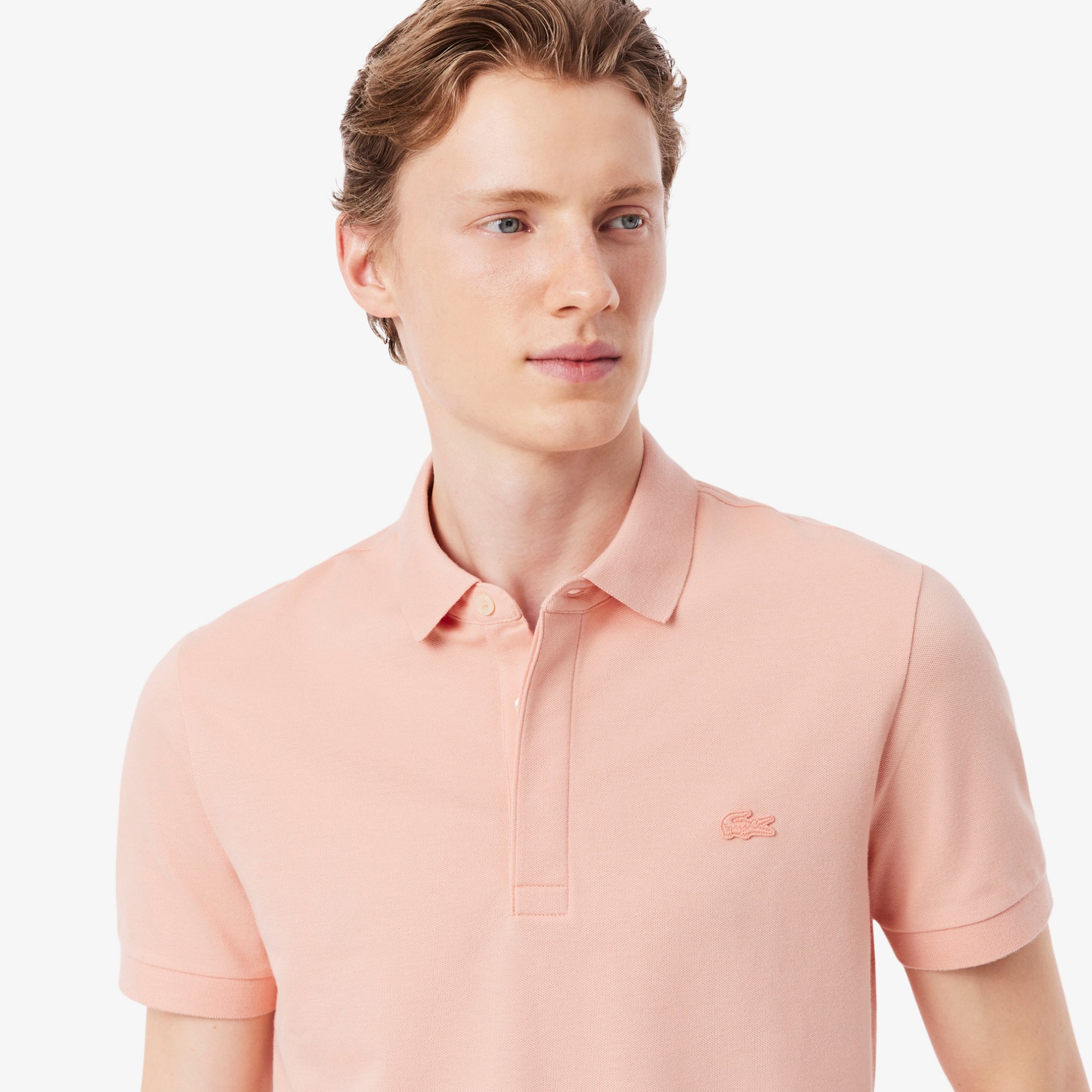 Εικόνα της Smart Paris Polo Μπλούζα Stretch Cotton Piqué  