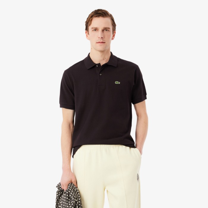 Εικόνα της Ανδρική Heavy Piqué Polo Μπλούζα Loose Fit 