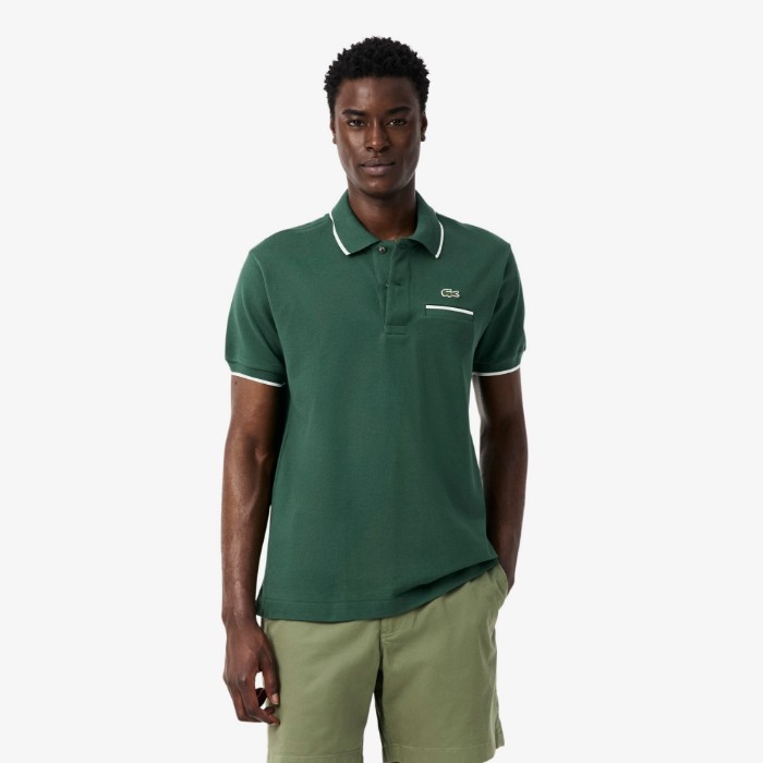 Εικόνα της Ανδρική Pocket Accent L.12.12 Polo Μπλούζα Classic Fit 