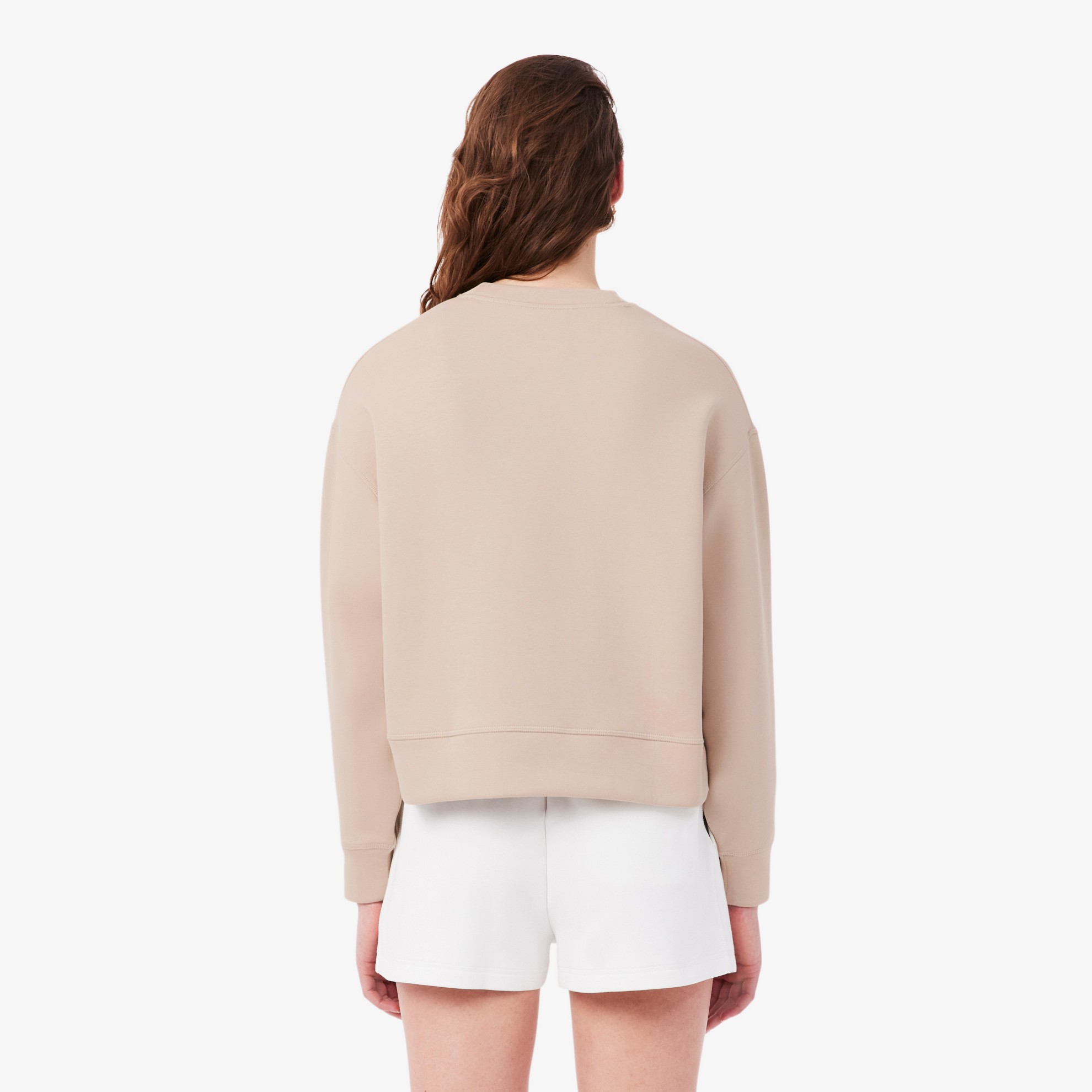 Εικόνα της Γυναικείο Oversized Double Face Jersey Φούτερ 