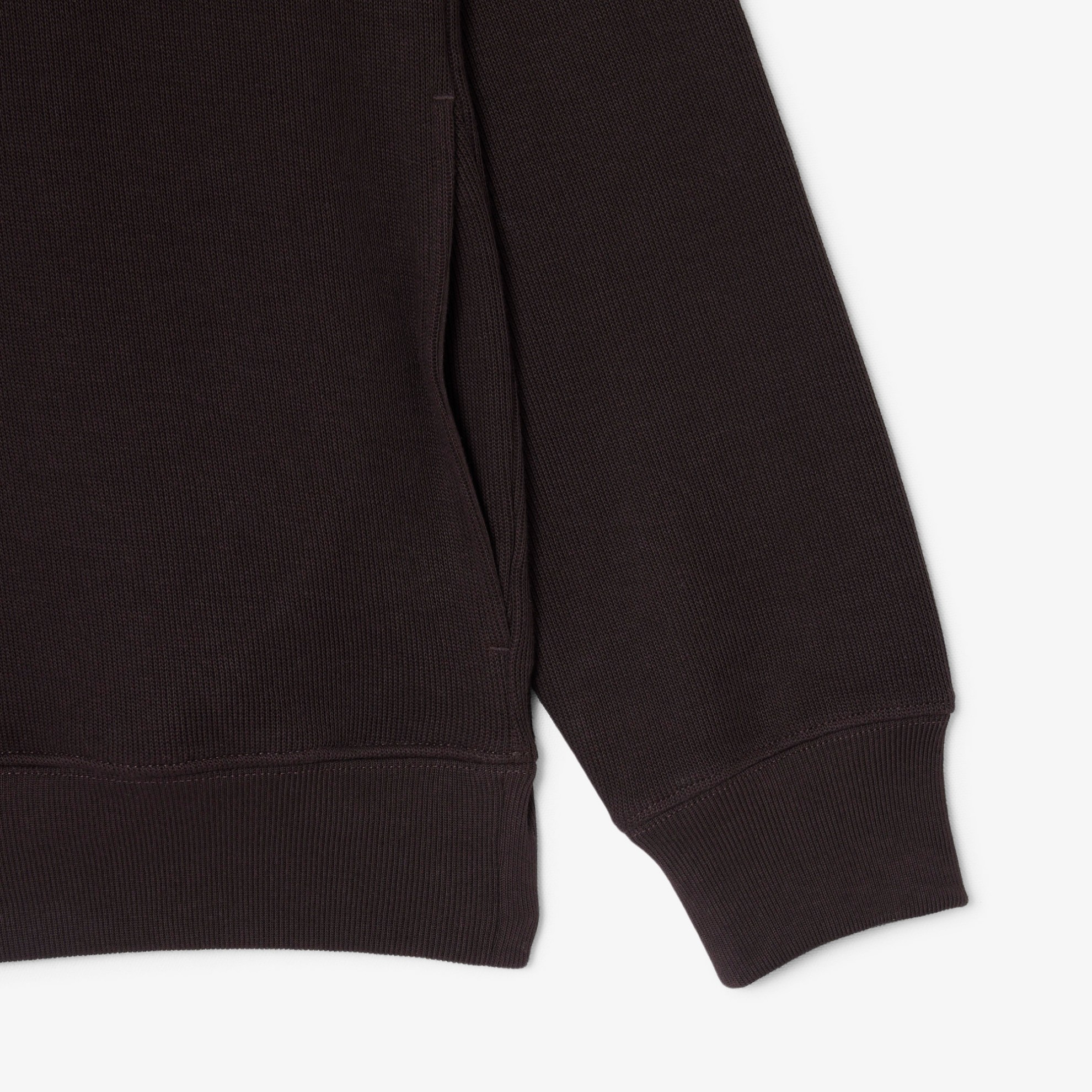 Εικόνα της Ανδρικό Zippered Stand-Up Collar Βαμβακερό Φούτερ