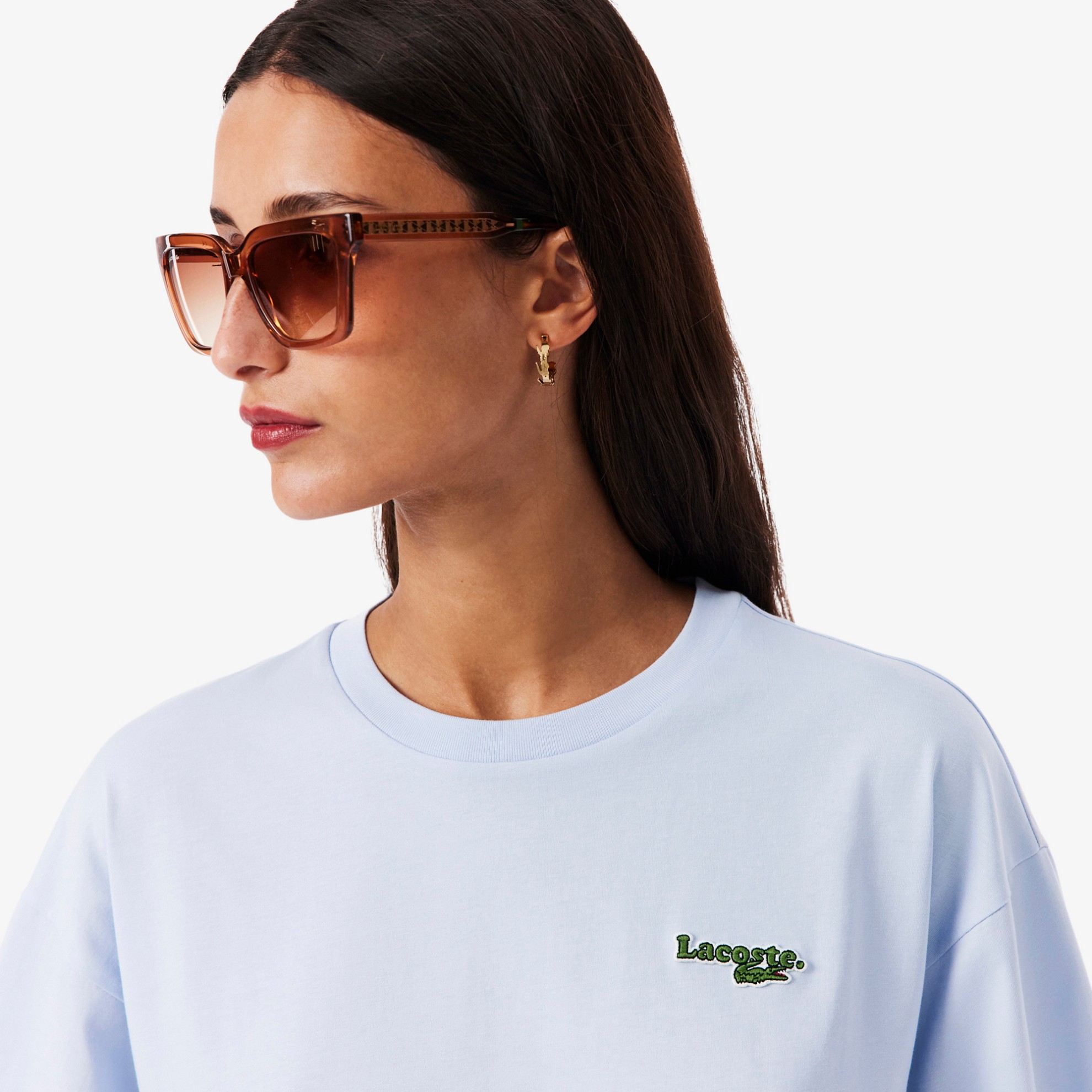 Εικόνα της Γυναικείο Casual Βαμβακερό Jersey T-Shirt