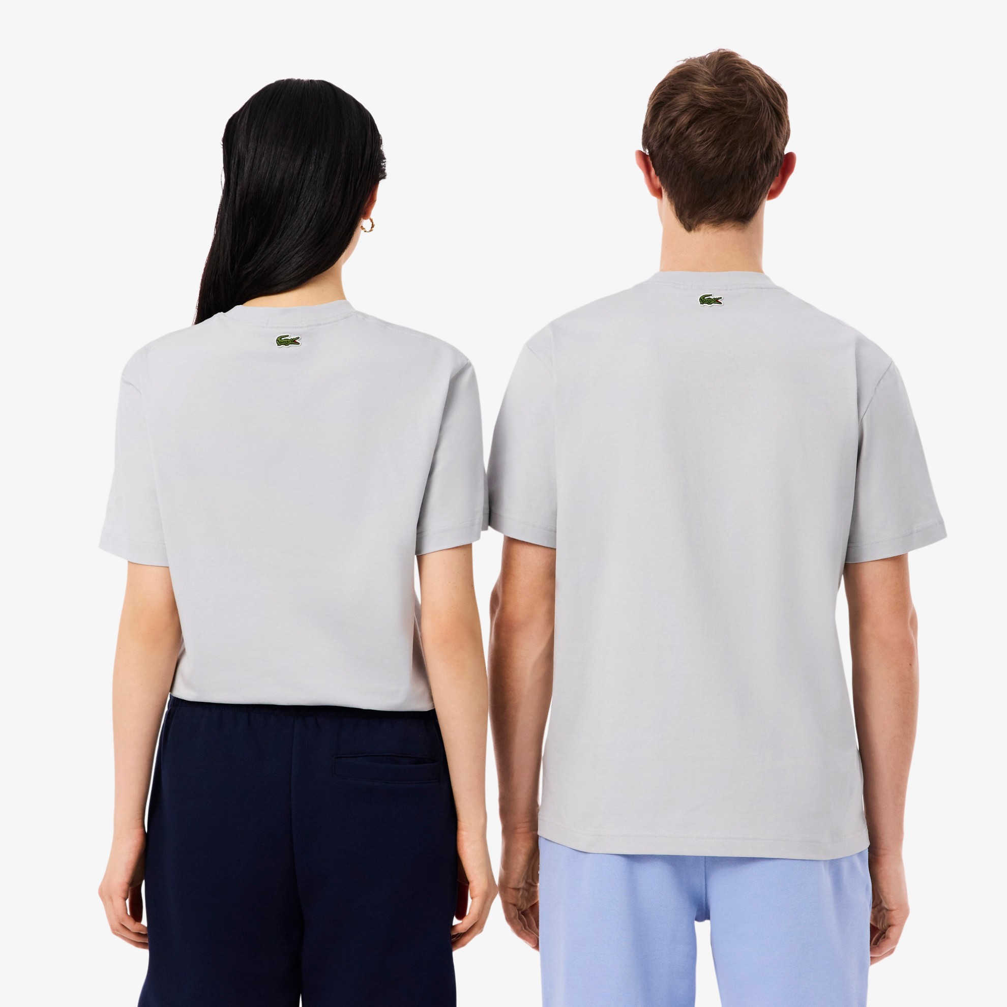 Εικόνα της Unisex Embroidered Βαμβακερό T-Shirt