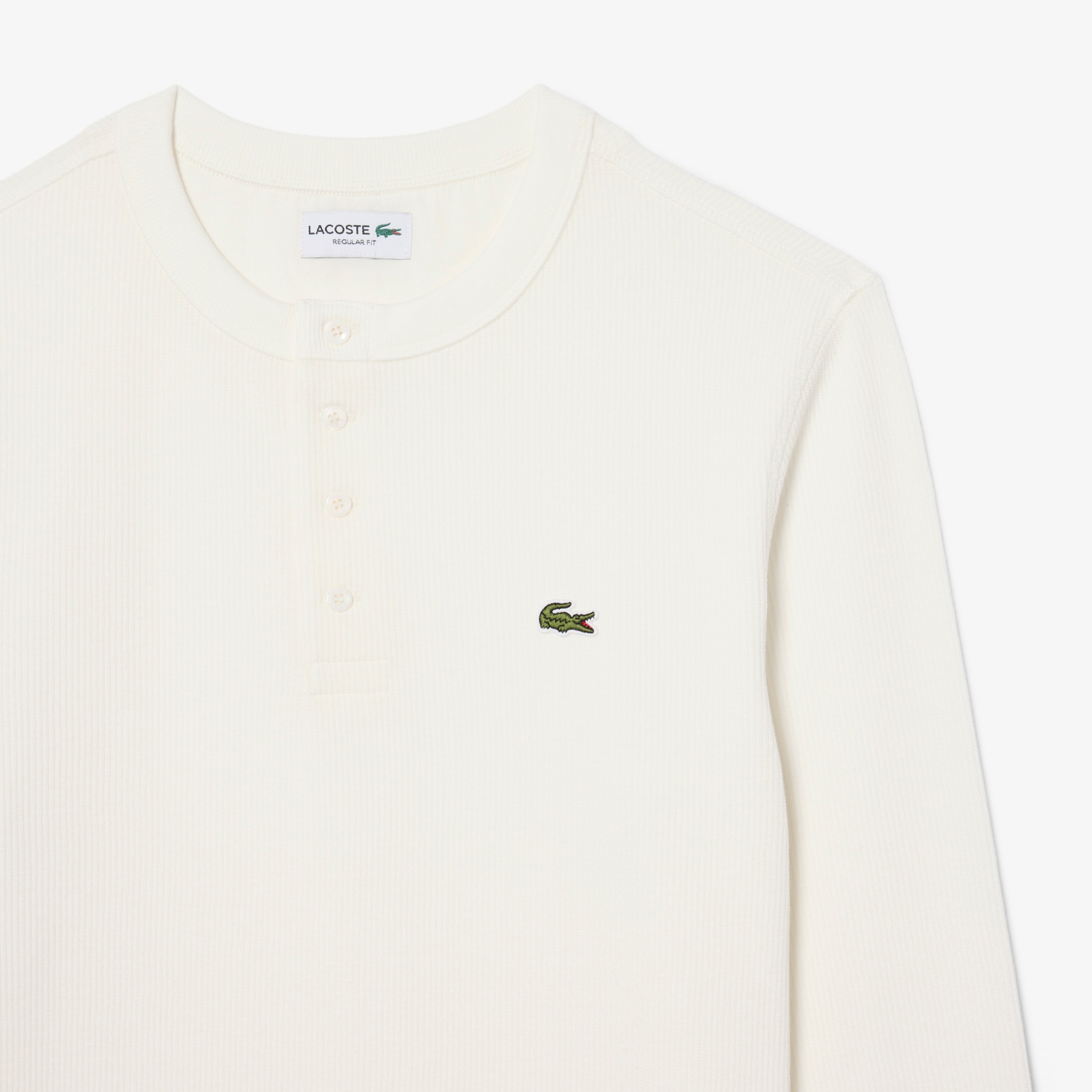 Εικόνα της Ανδρικό Waffle Knit Henley T-Shirt