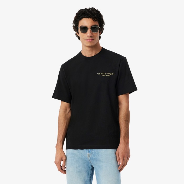 Εικόνα της Ανδρικό Embroidered Cotton T-Shirt