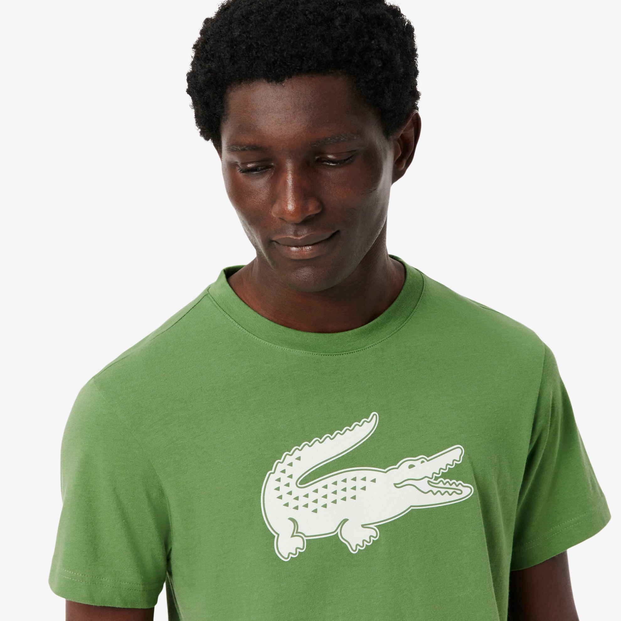 Εικόνα της Ανδρικό SPORT 3D Print Crocodile Breathable Jersey T-shirt