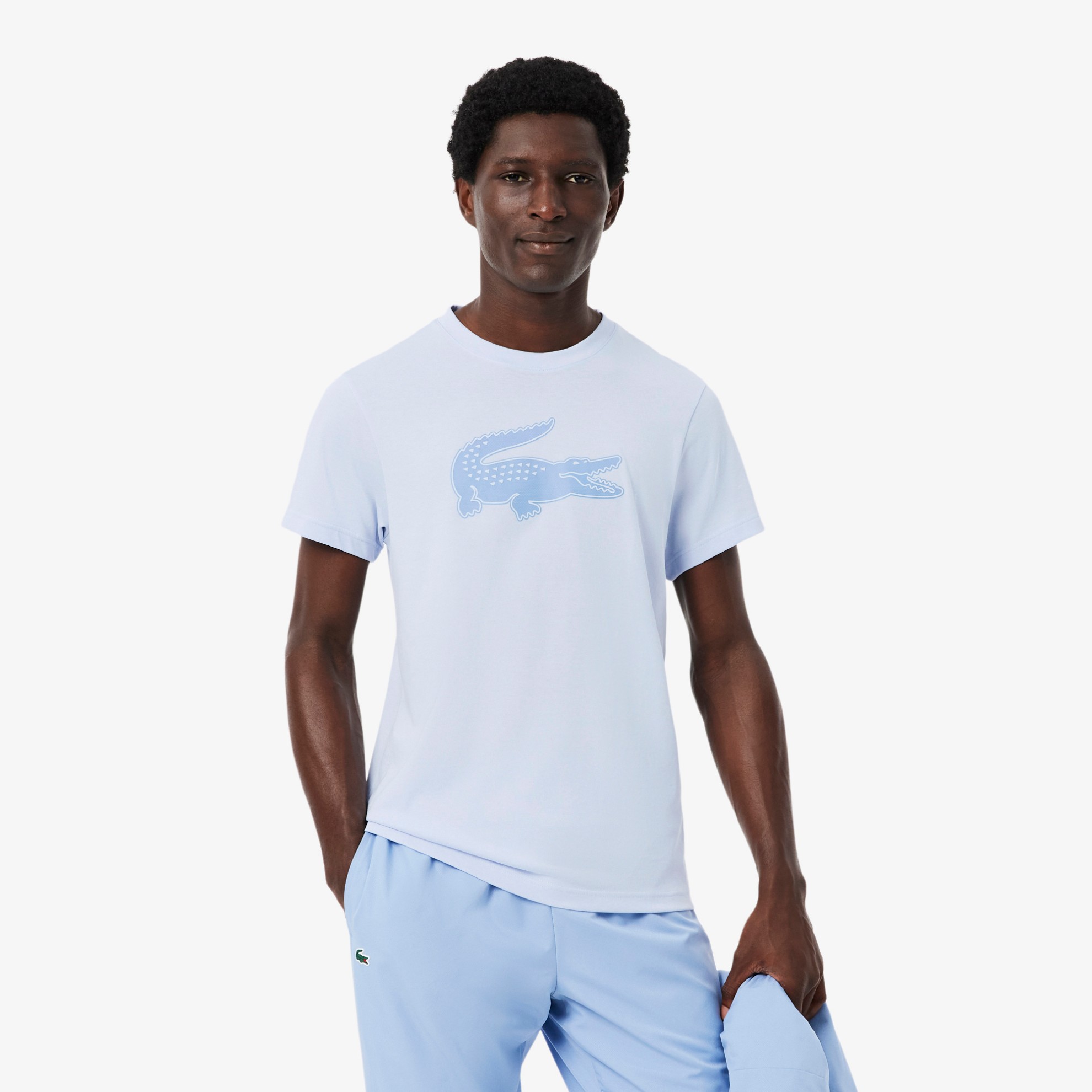 Εικόνα της Ανδρικό SPORT 3D Print Crocodile Breathable Jersey T-shirt