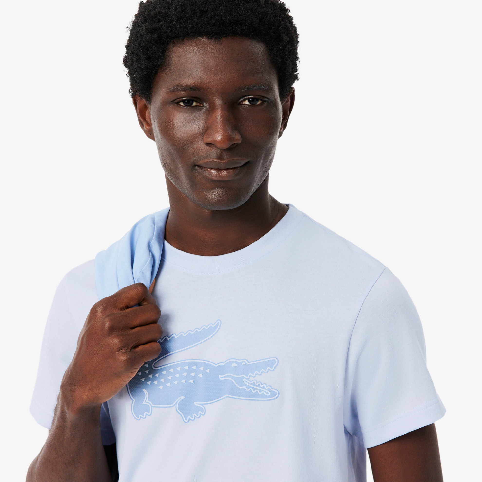 Εικόνα της Ανδρικό SPORT 3D Print Crocodile Breathable Jersey T-shirt