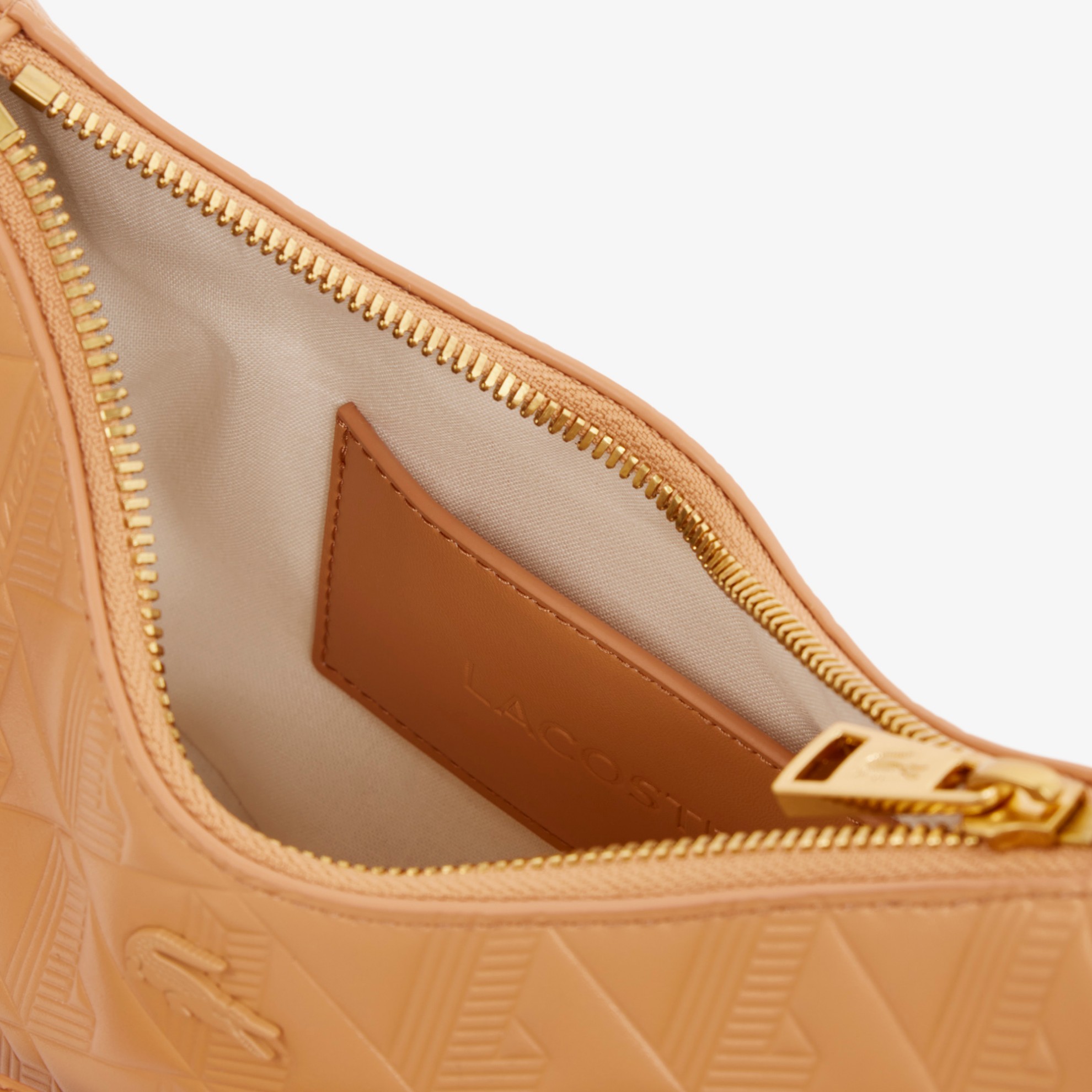 Εικόνα της Γυναικεία Maheki Embossed Leather Half Moon Τσάντα