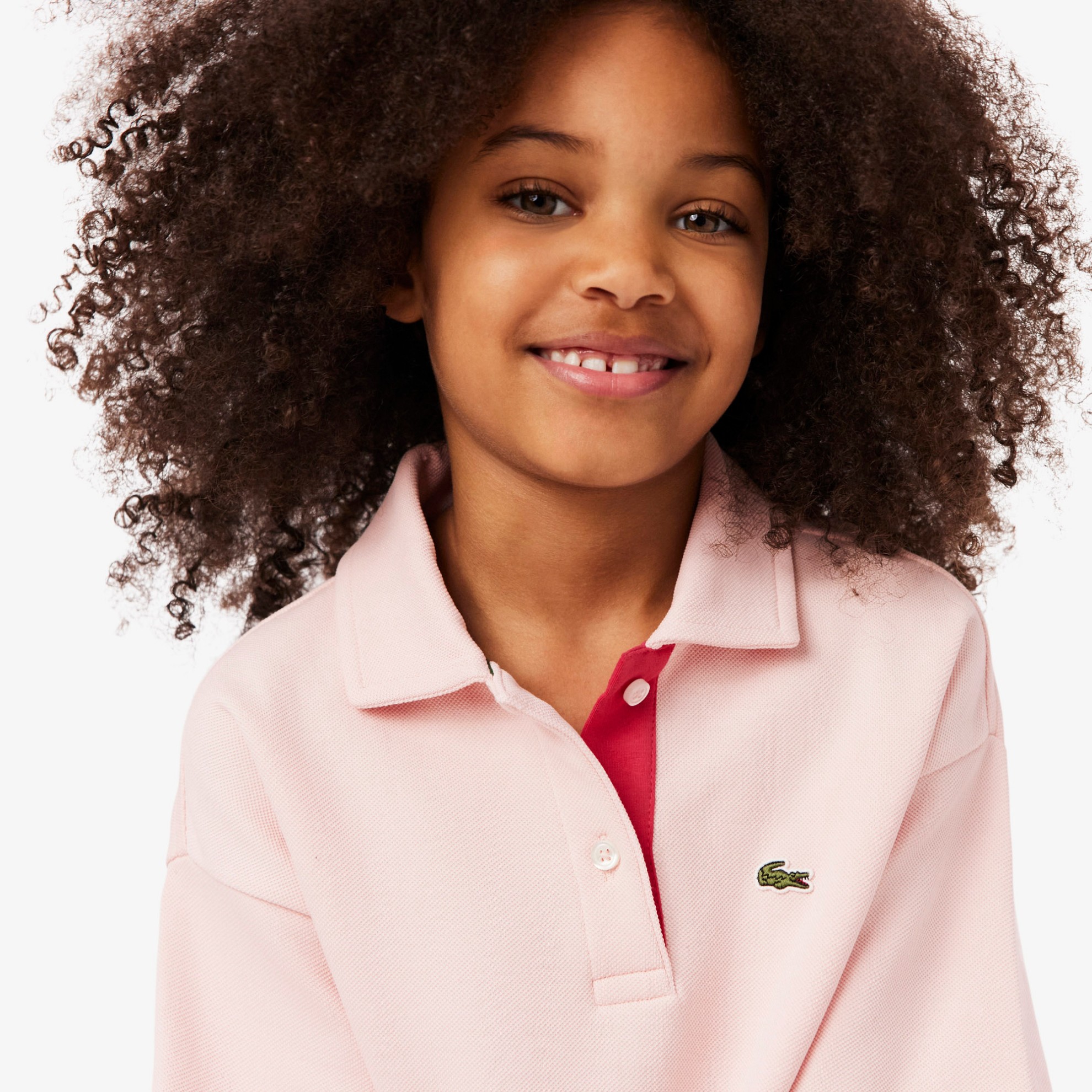 Εικόνα της Παιδική Oversized Piqué Polo Μπλούζα