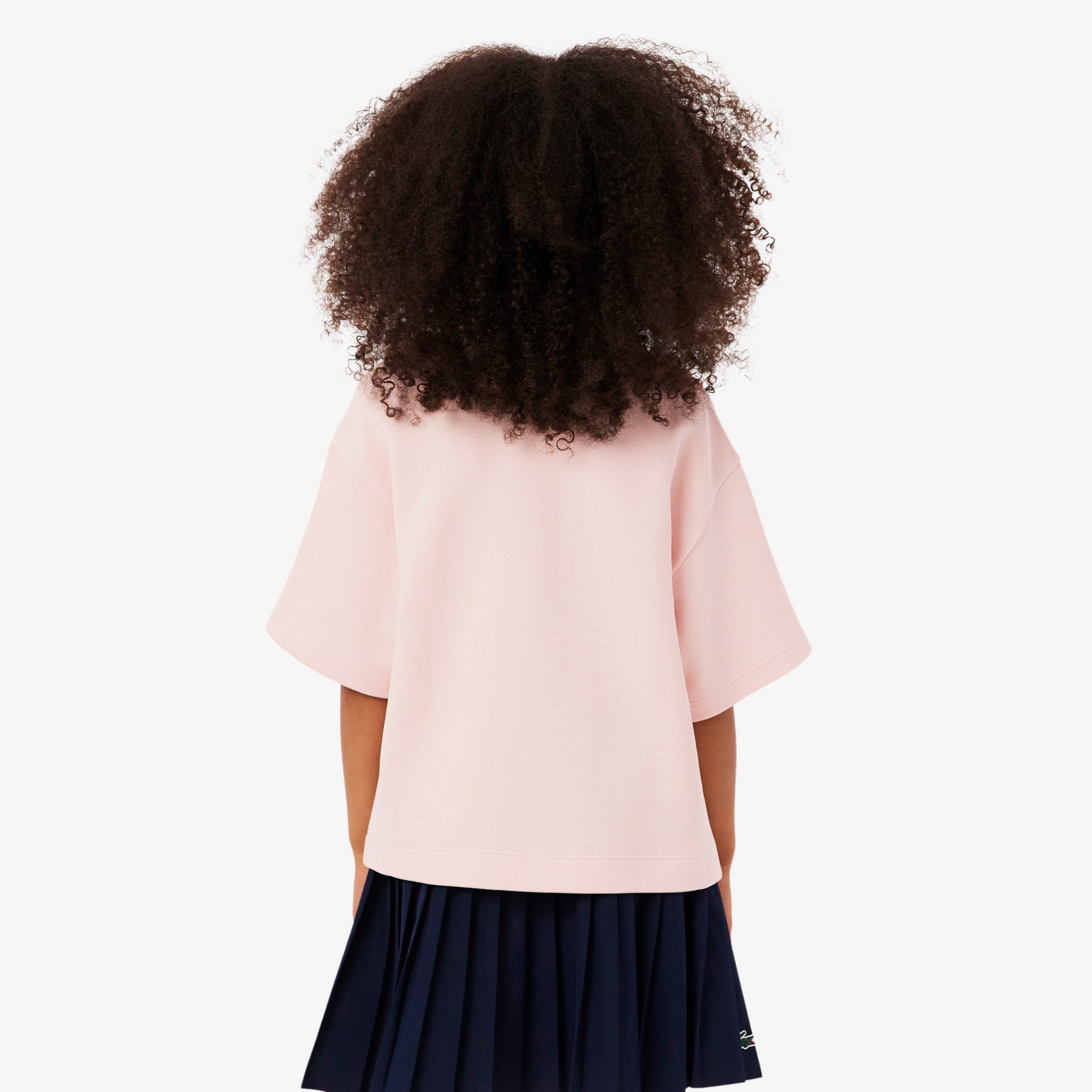 Εικόνα της Παιδική Oversized Piqué Polo Μπλούζα