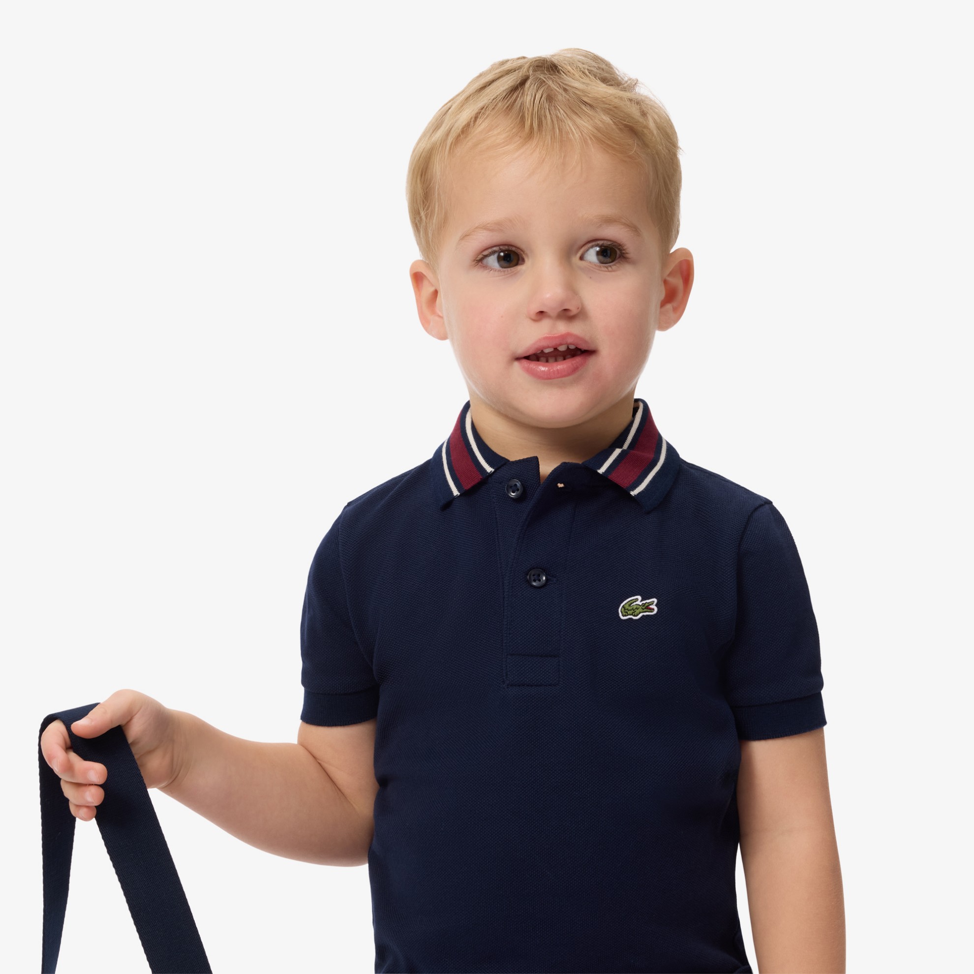 Εικόνα της Παιδική Petit Piqué Polo Μπλούζα