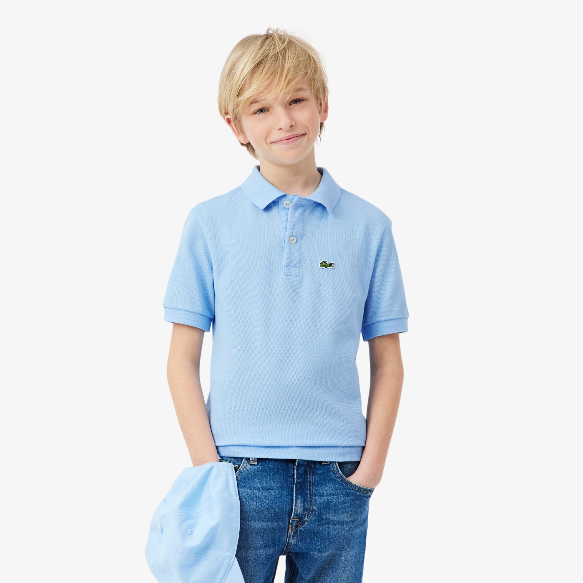 Εικόνα της Παιδική Petit Piqué Polo Μπλούζα