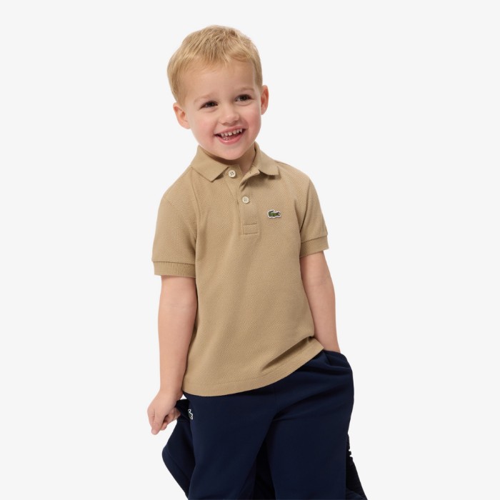 Εικόνα της Παιδική Petit Piqué Polo Μπλούζα