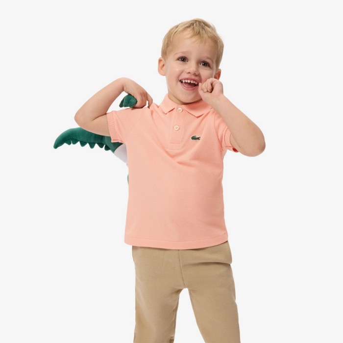 Εικόνα της Παιδική Petit Piqué Polo Μπλούζα