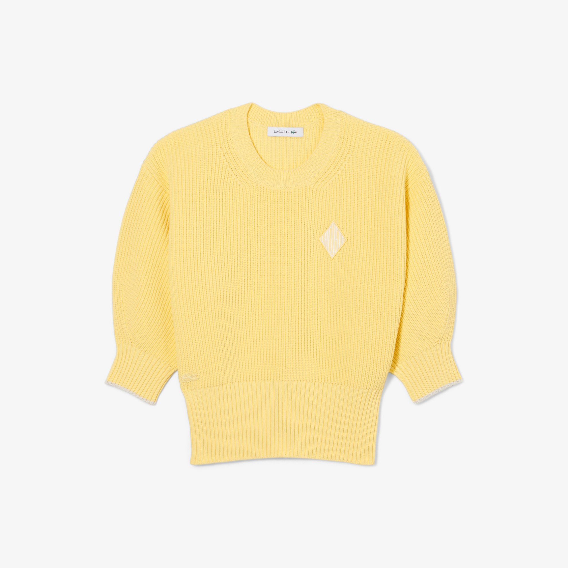 Εικόνα της Γυναικείο Βαμβακερό Crew Neck Πουλόβερ 