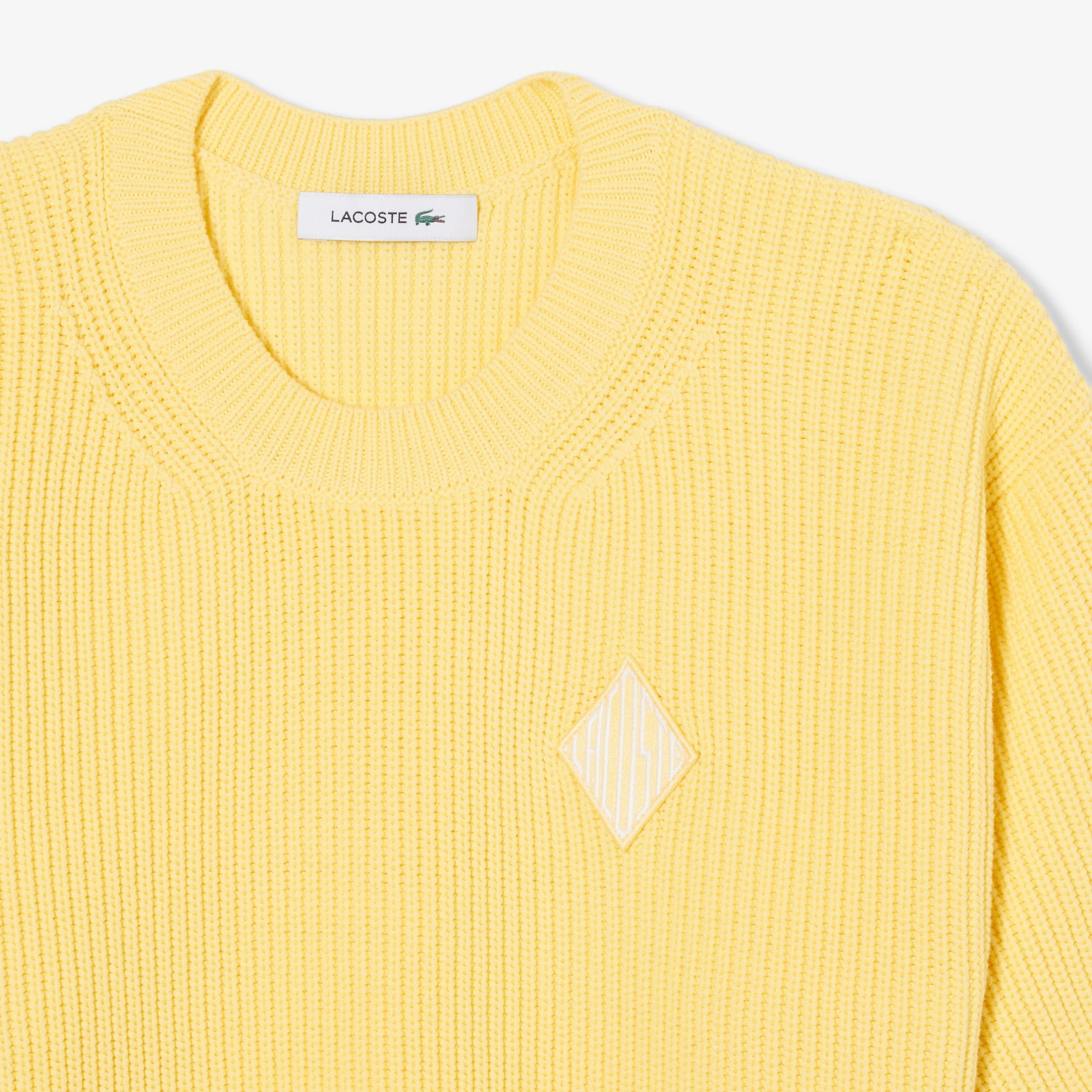 Εικόνα της Γυναικείο Βαμβακερό Crew Neck Πουλόβερ 