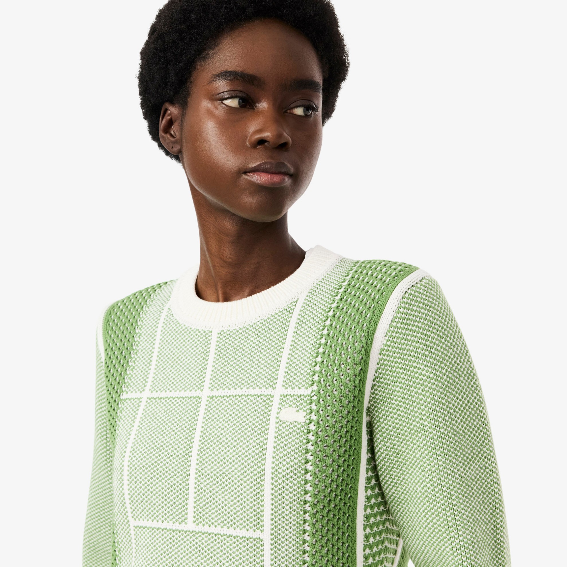 Εικόνα της Γυναικείο Tennis Court Graphic Jacquard Πουλόβερ