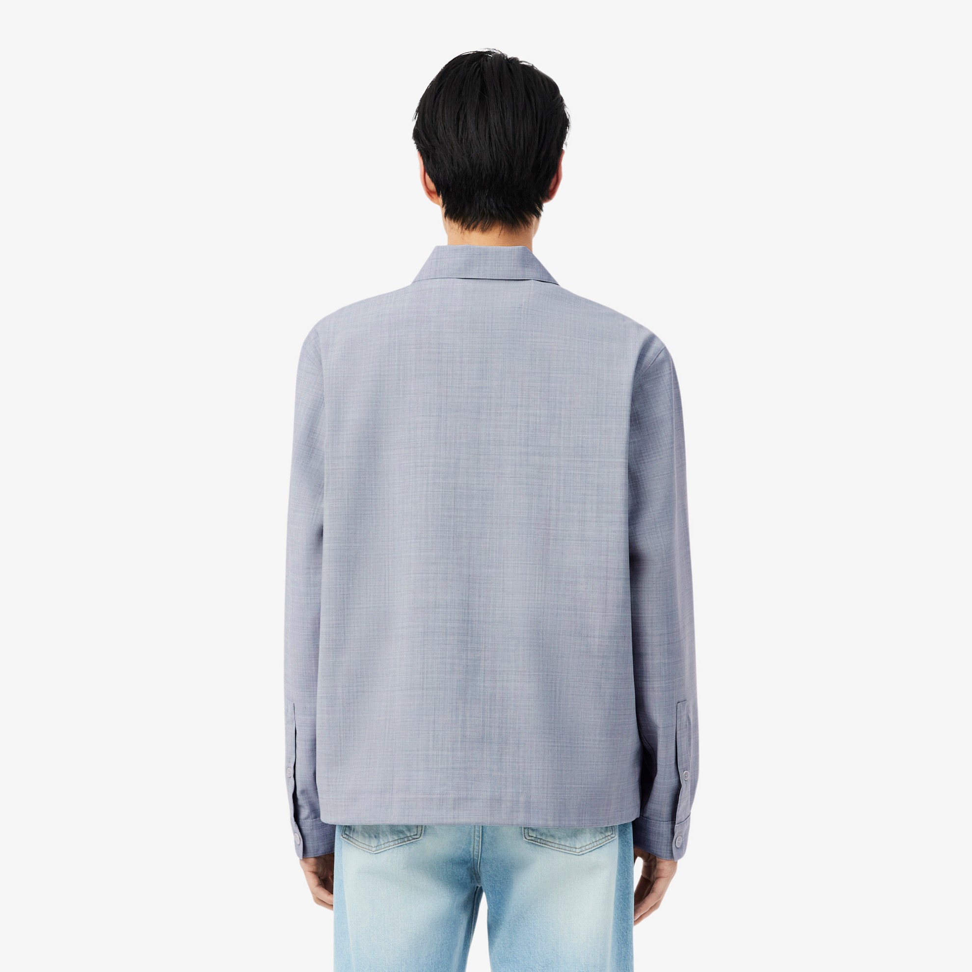 Εικόνα της Ανδρικό Oversized Wool Blend Overshirt