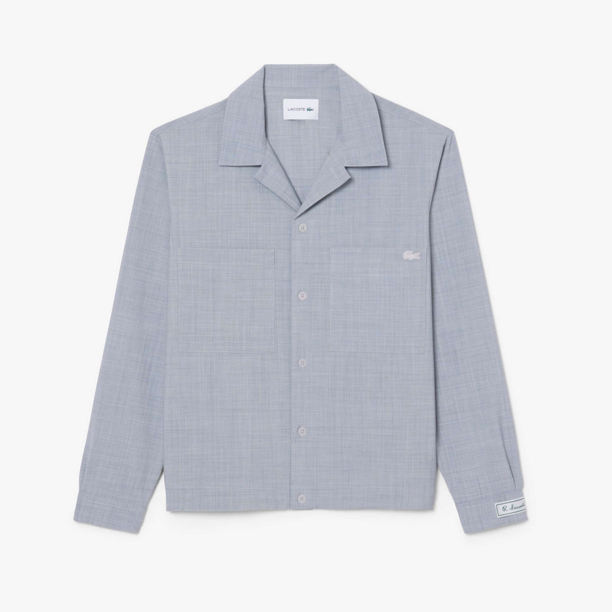 Εικόνα της Ανδρικό Oversized Wool Blend Overshirt