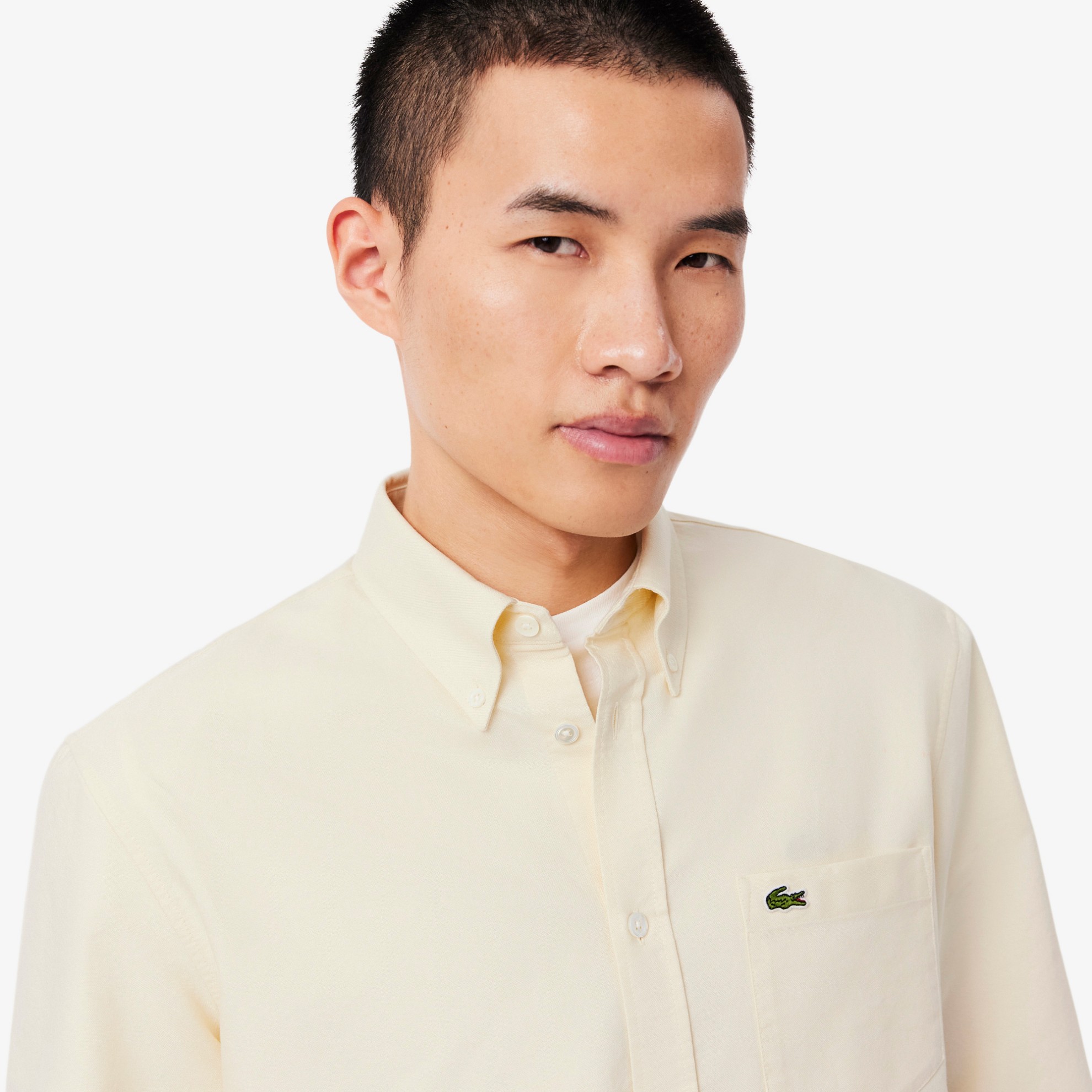 Εικόνα της Ανδρικό Oxford Βαμβακερό Πουκάμισο Regular Fit