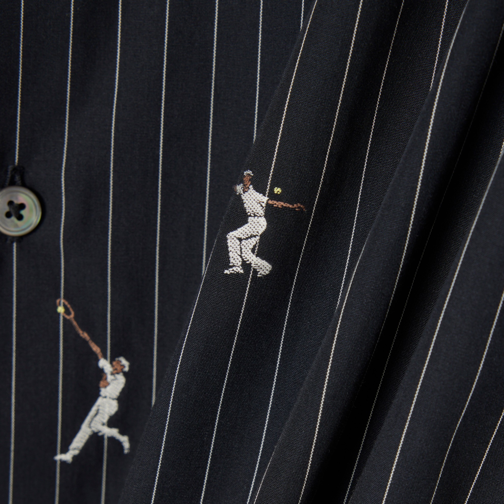 Εικόνα της Ανδρικό Embroidered Βαμβακερό Πουκάμισο Relaxed Fit 