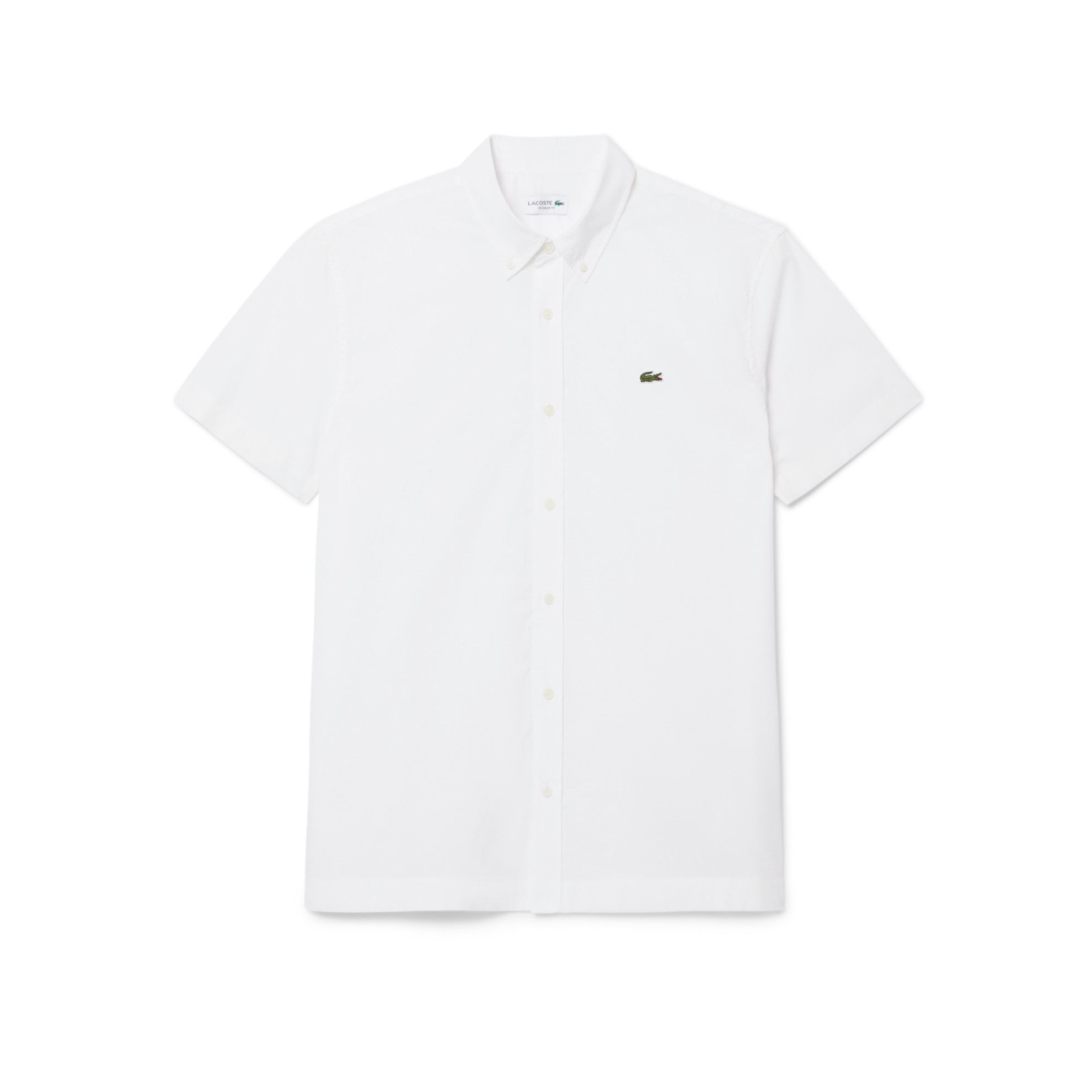 Εικόνα της Ανδρικό Poplin Κοντομάνικο Πουκάμισο Regular Fit 