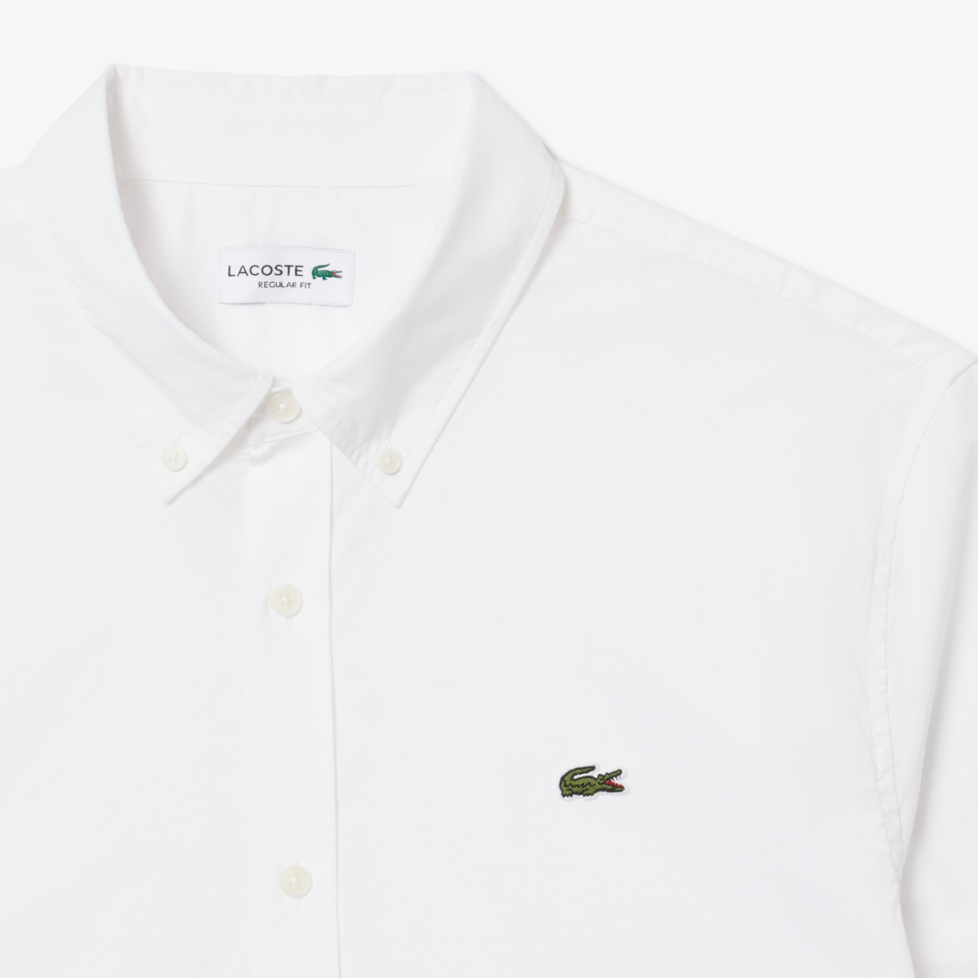 Εικόνα της Ανδρικό Poplin Κοντομάνικο Πουκάμισο Regular Fit 